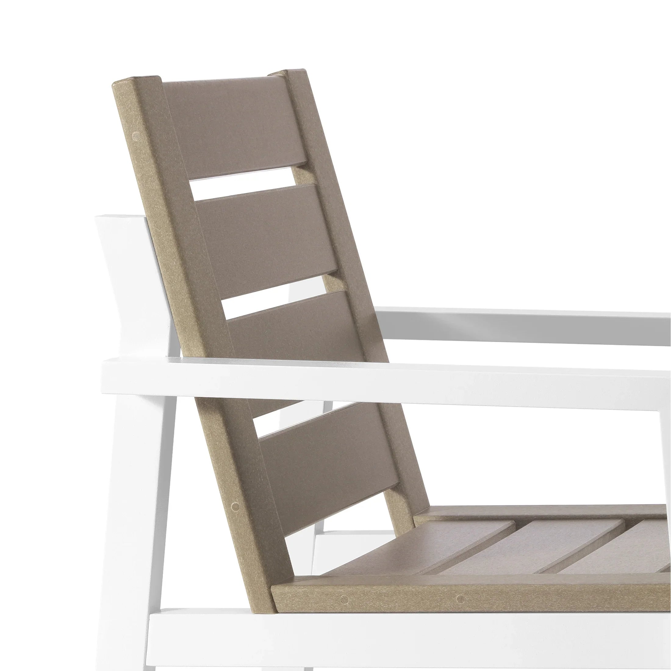 Stinson HDPE Outdoor Patio Dining Arm Chair