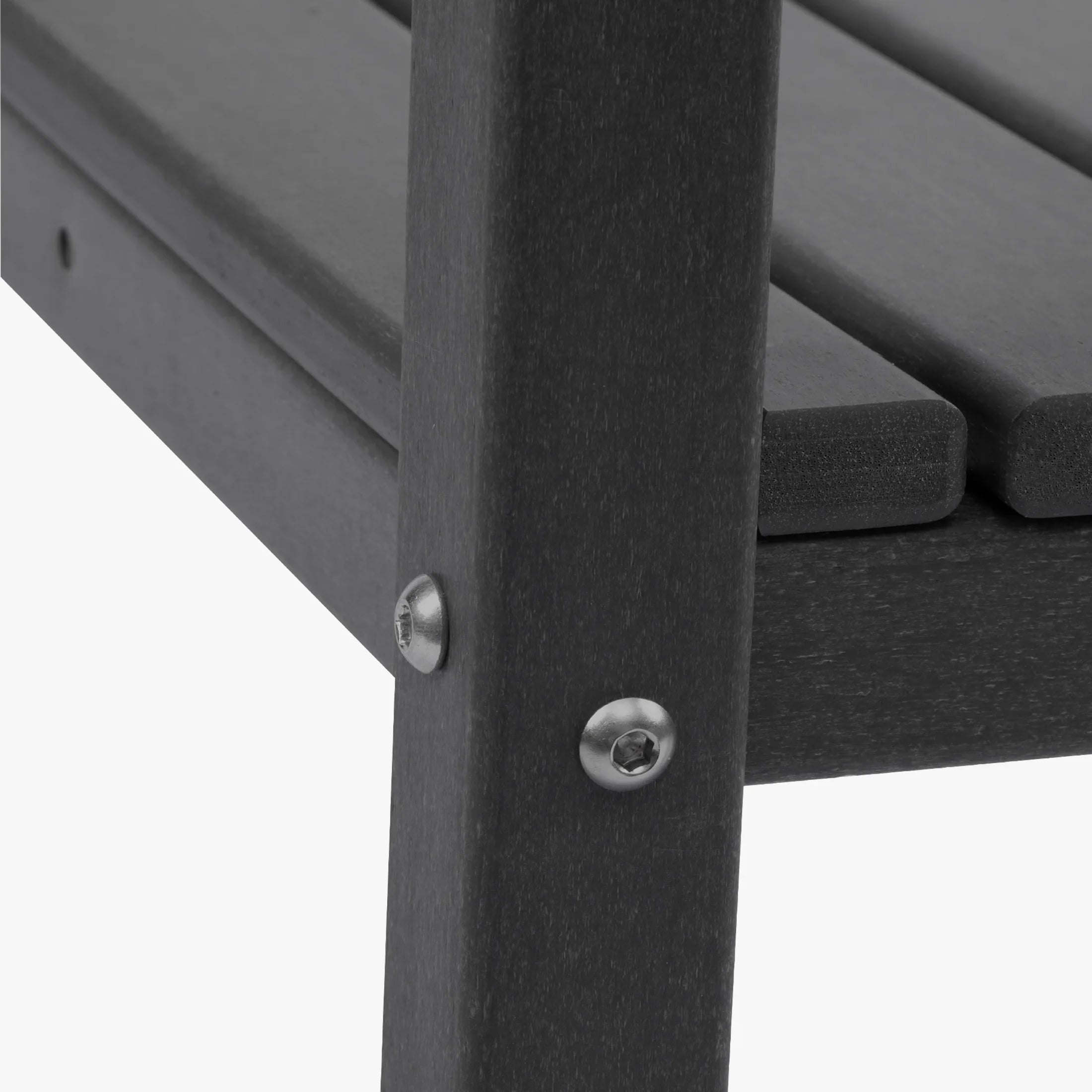 Paradise 36" Outdoor Adirondack HDPE 2-Tier Patio Side Table