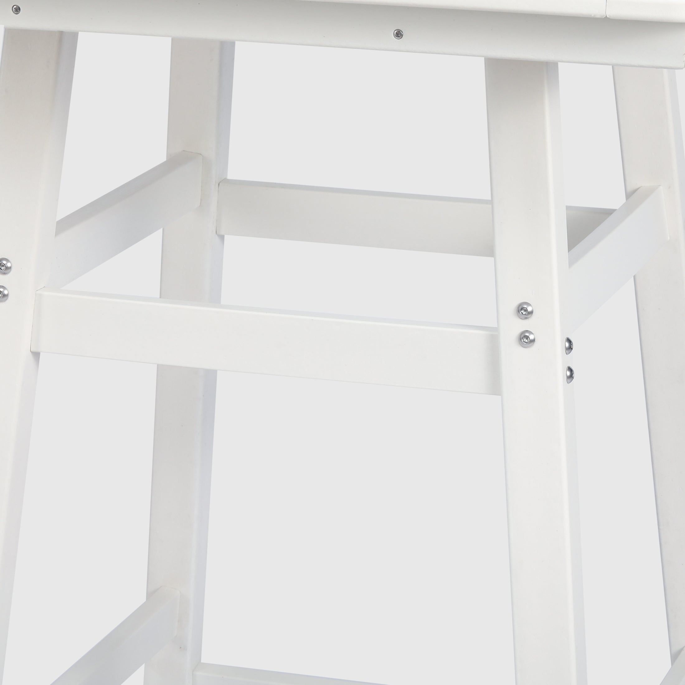 Paradise 30" Square Outdoor Patio Bistro Bar Table With Umbrella Hole