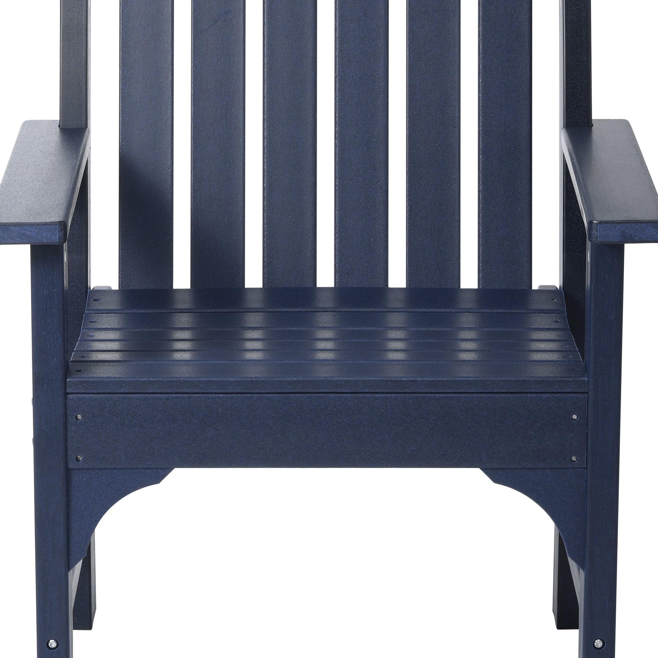 Paradise 5-Piece HDPE Outdoor Patio Chair and Square Table Dining Set