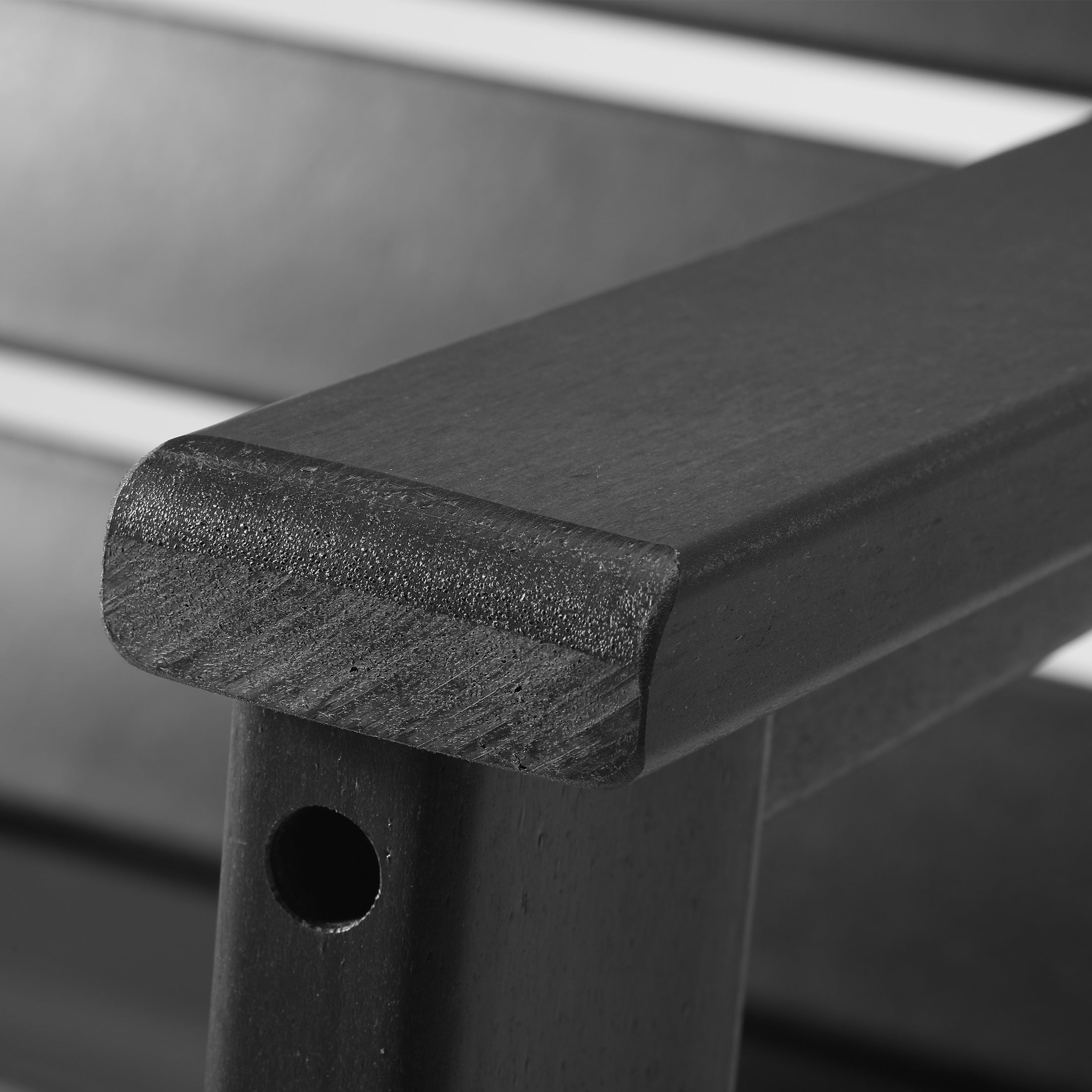 Portsmouth Outdoor Modern HDPE Patio Club Chair with Deep Seat Cushions