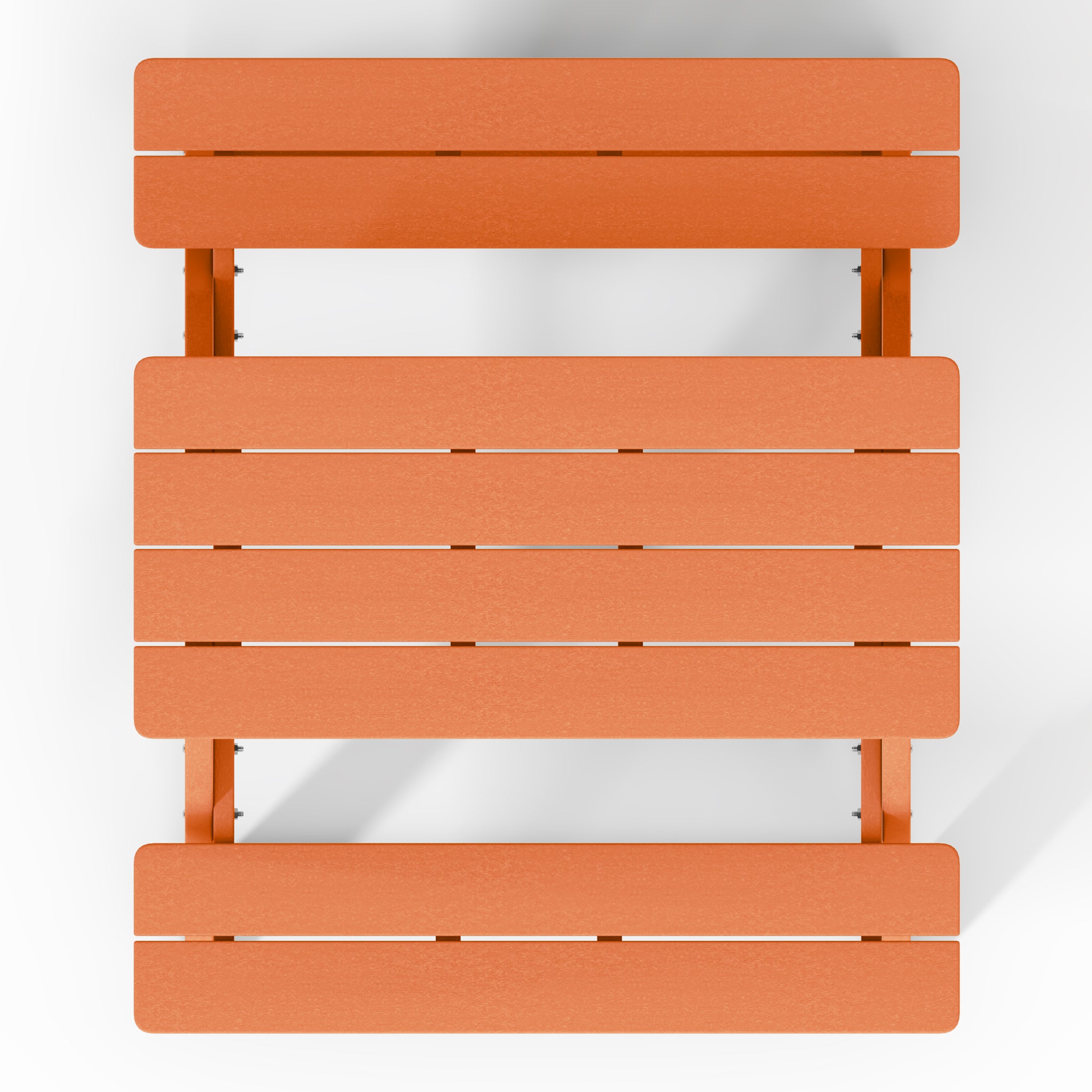 Paradise Outdoor Patio Kids HDPE Plastic Picnic Bench Table