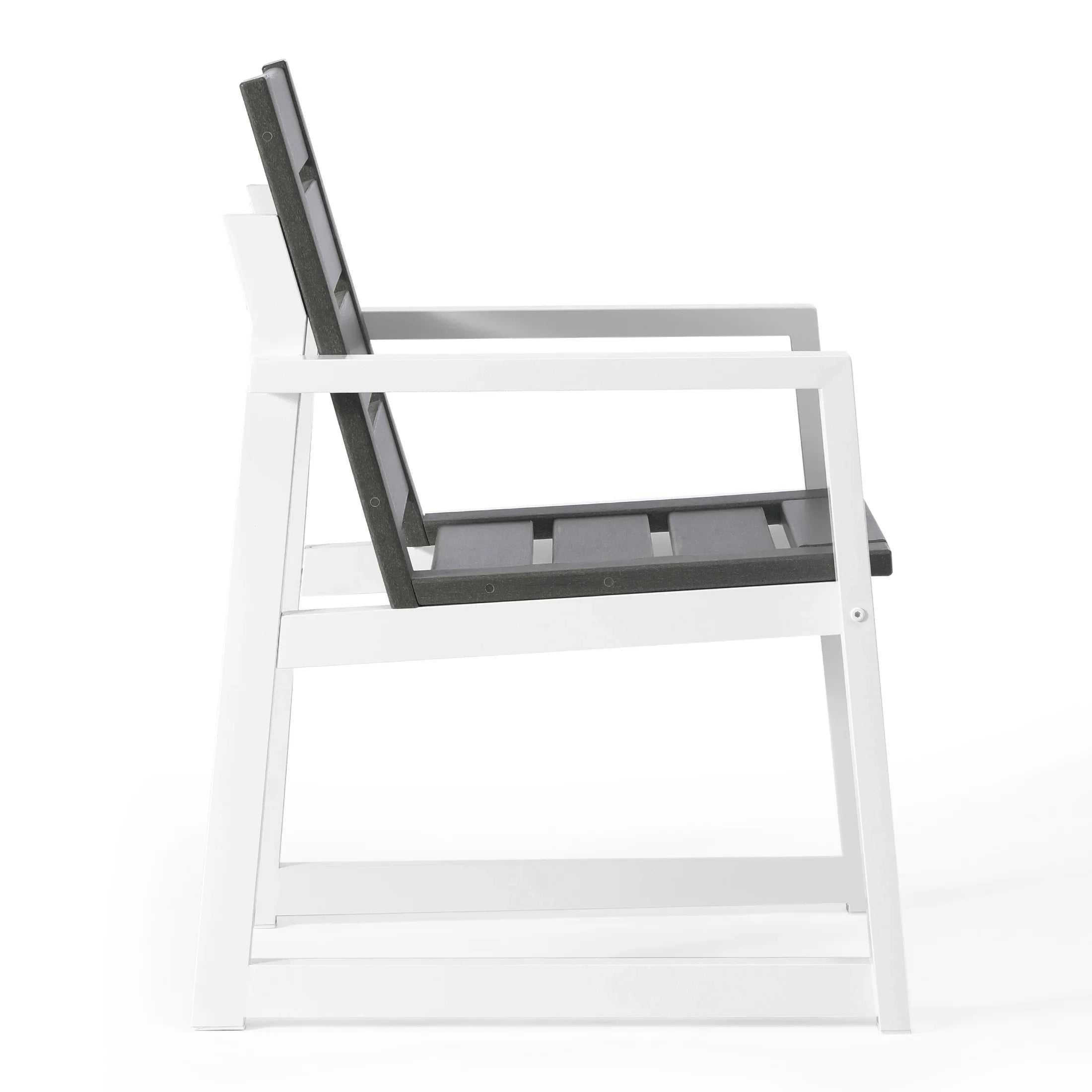 Stinson HDPE Outdoor Patio Dining Arm Chair