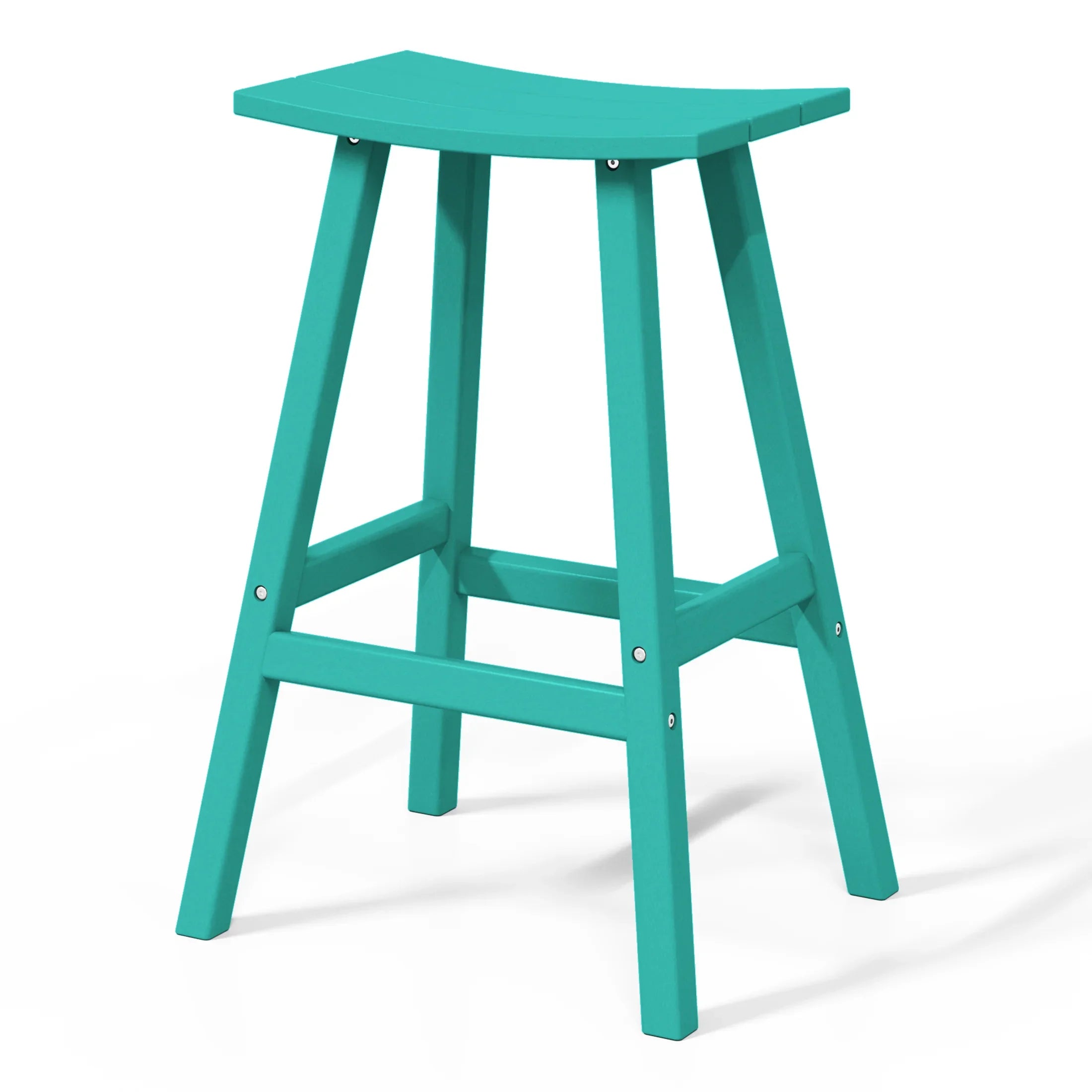 Paradise 2 piece set of 29" height Outdoor / Patio Saddle bar stools