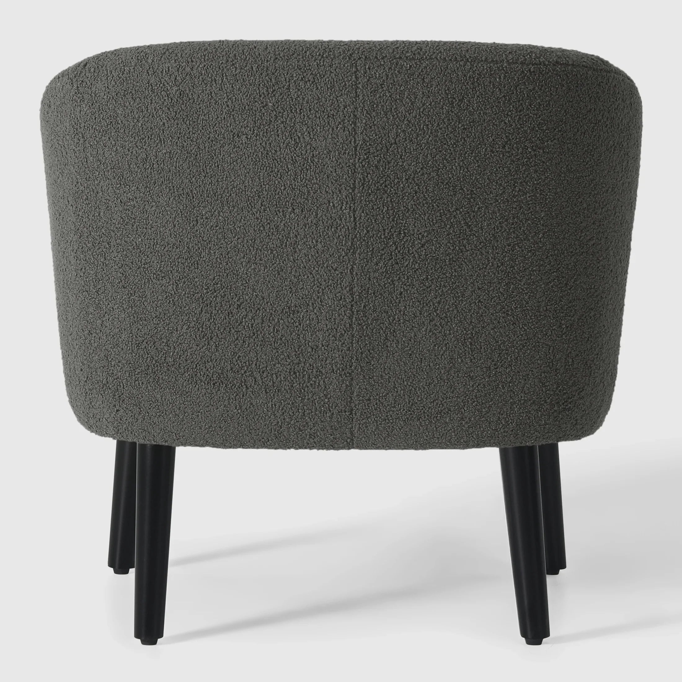 Celine 29" Wide Mid Century Modern Club Barrel Accent Armchair