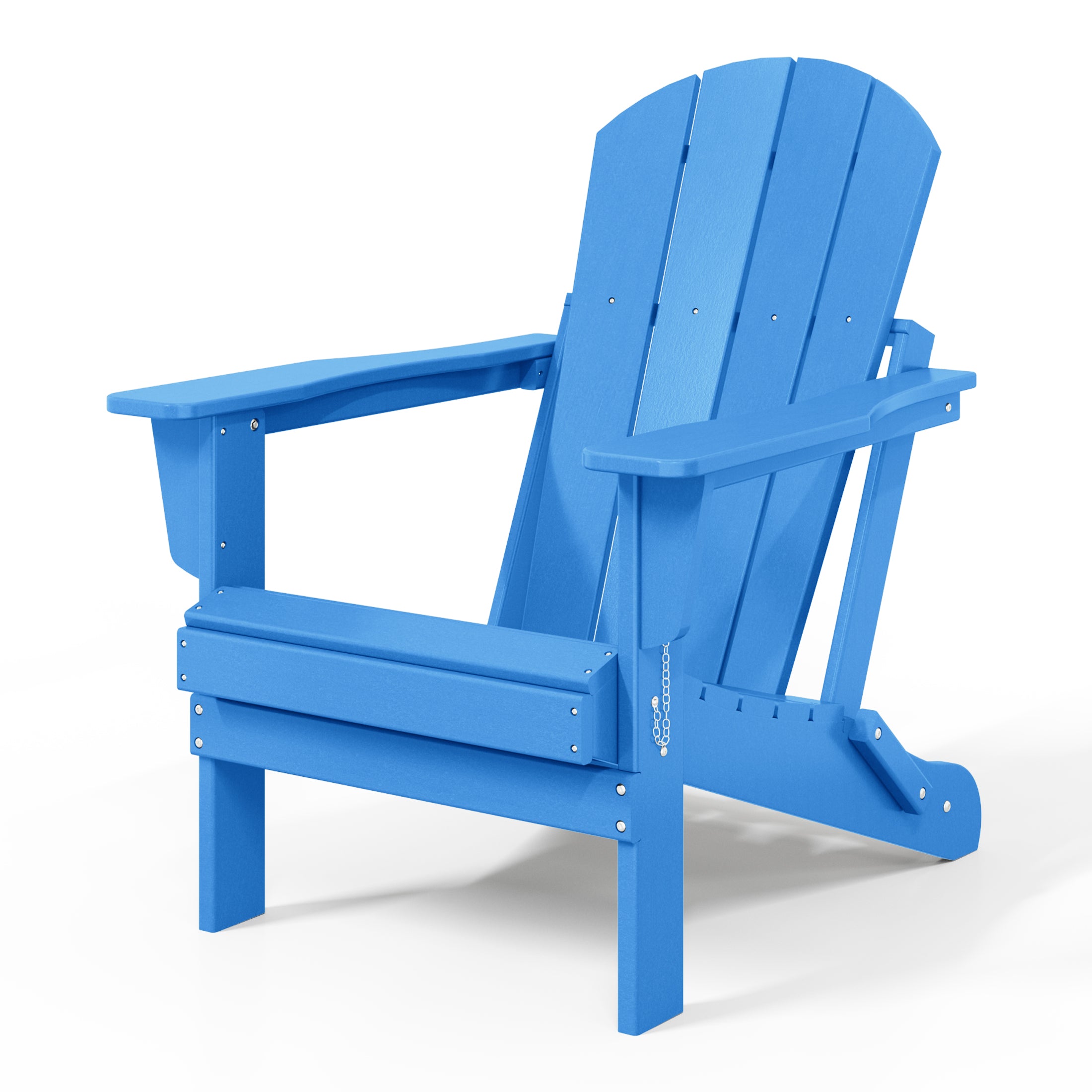 Paradise Outdoor Folding Poly Adirondack Chair (Set of 8)