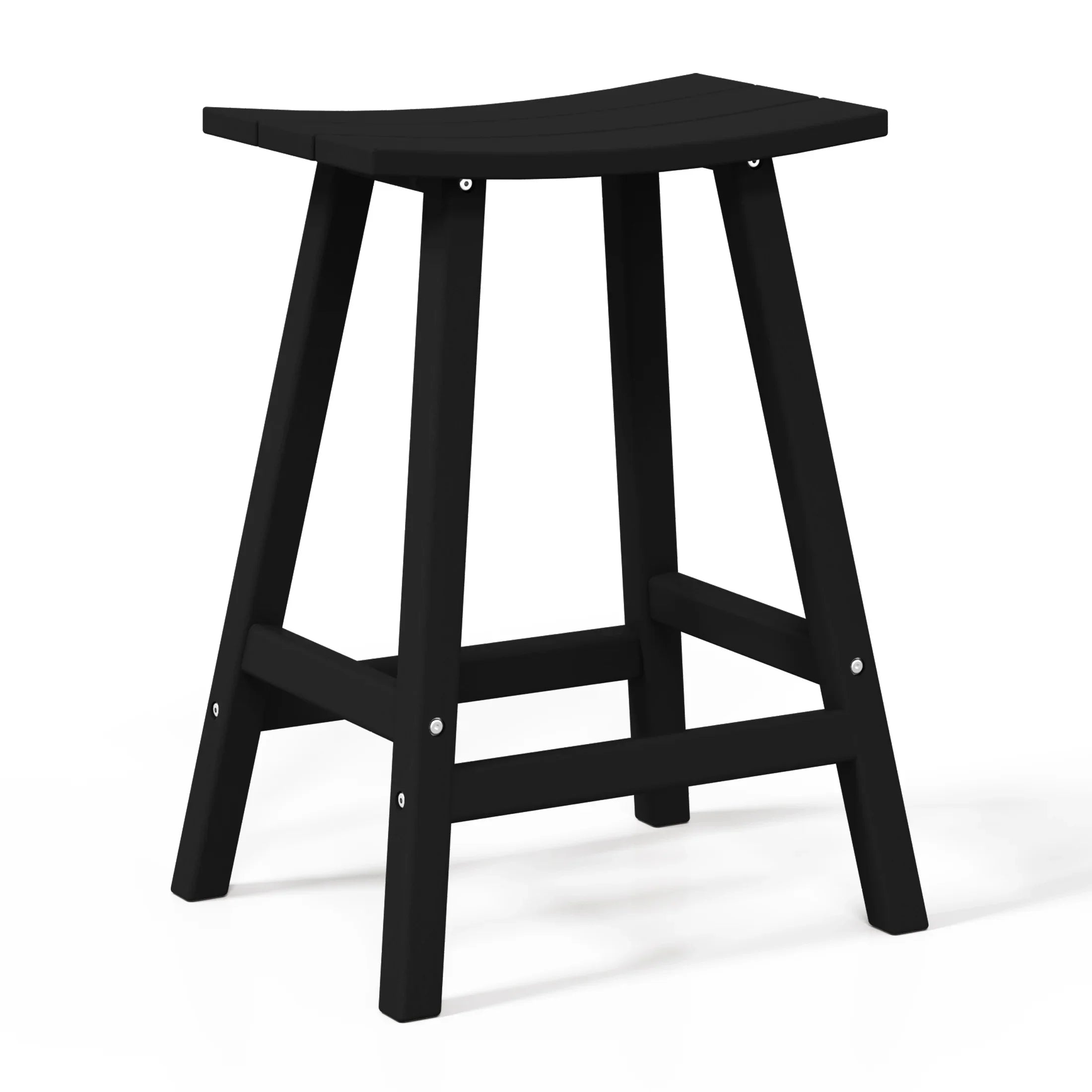 Paradise 24" height Outdoor / Patio Saddle bar stool