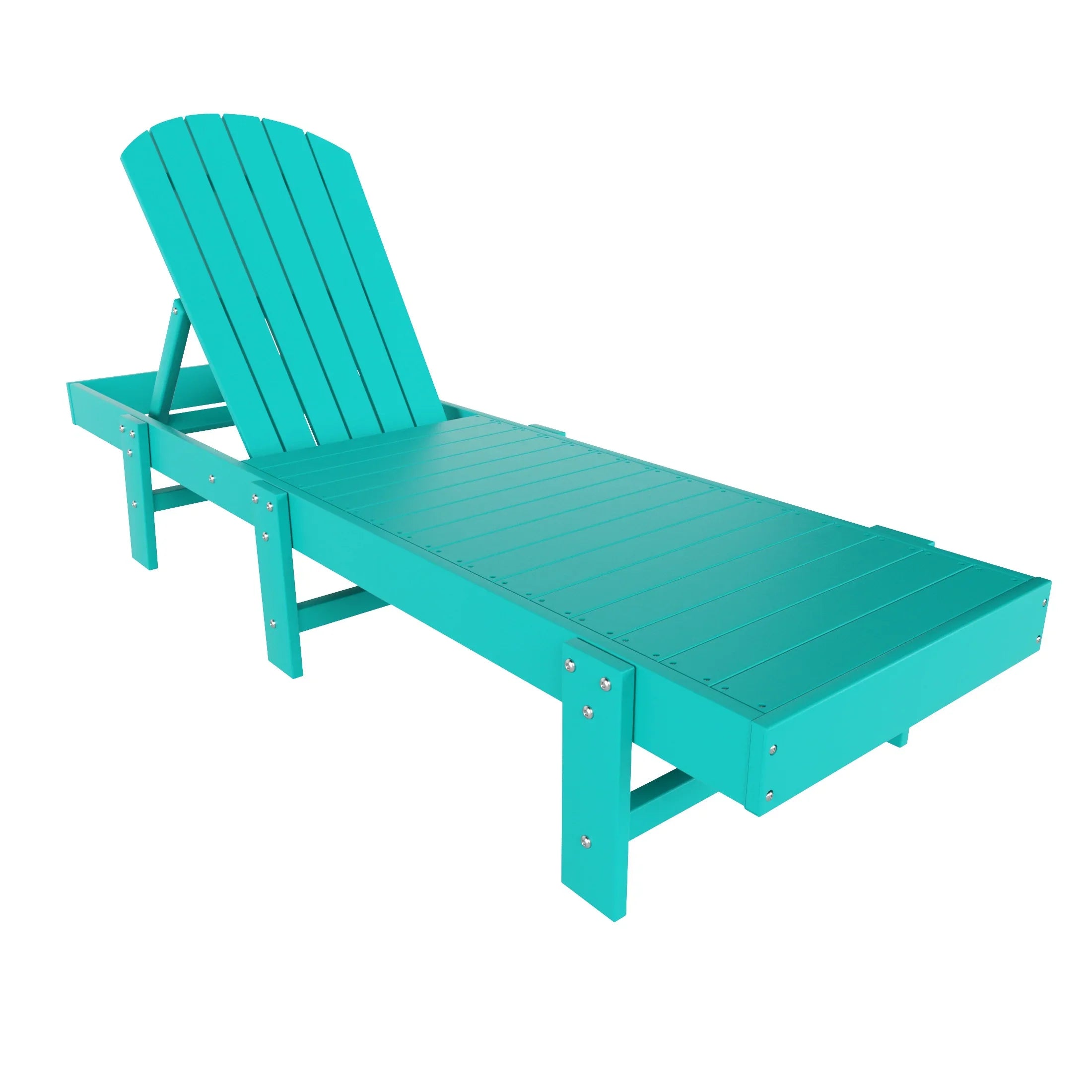 Portside Adirondack Poly Reclining Chaise Lounge