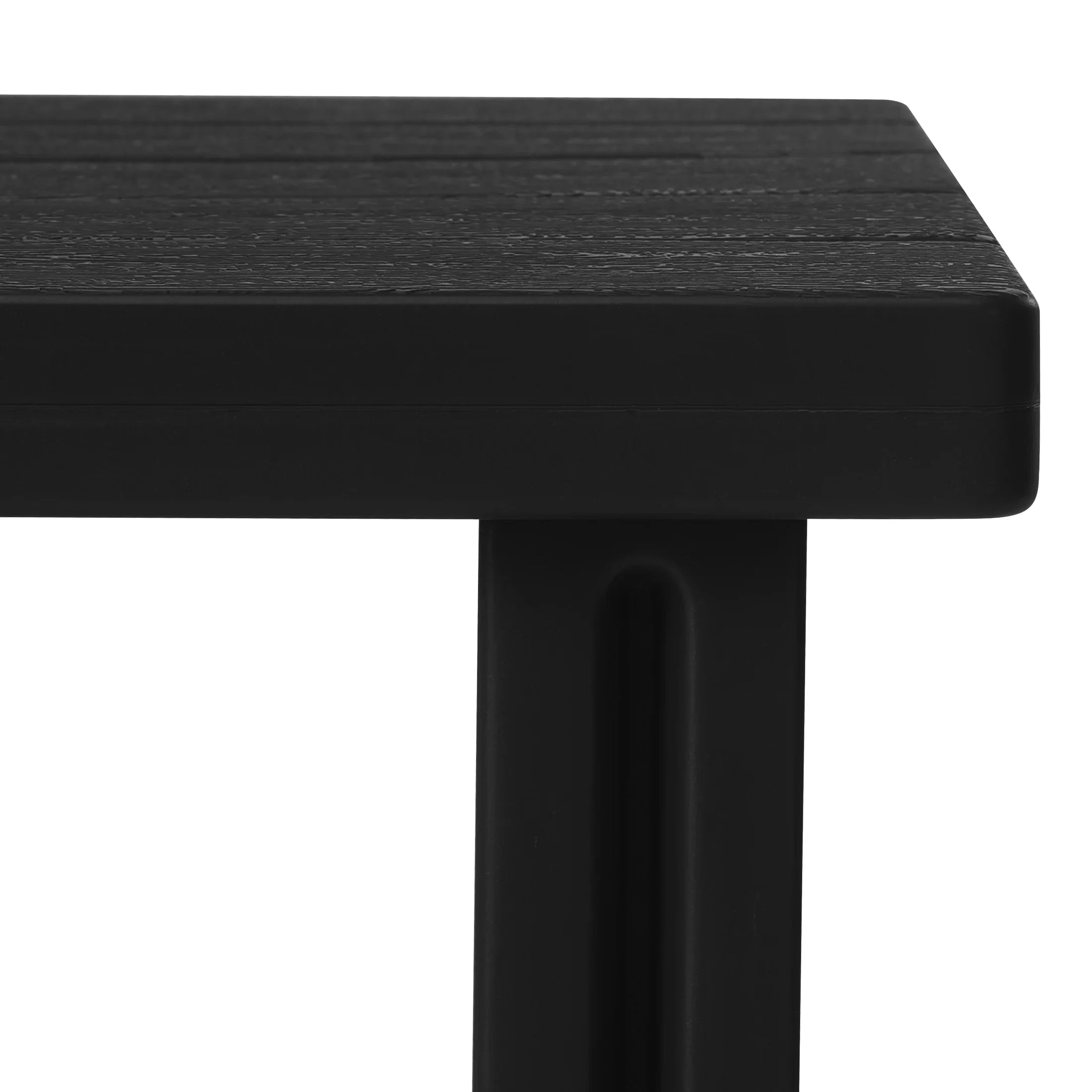 Cayman Outdoor 18" HDPE Square Adirondack Patio Side Table