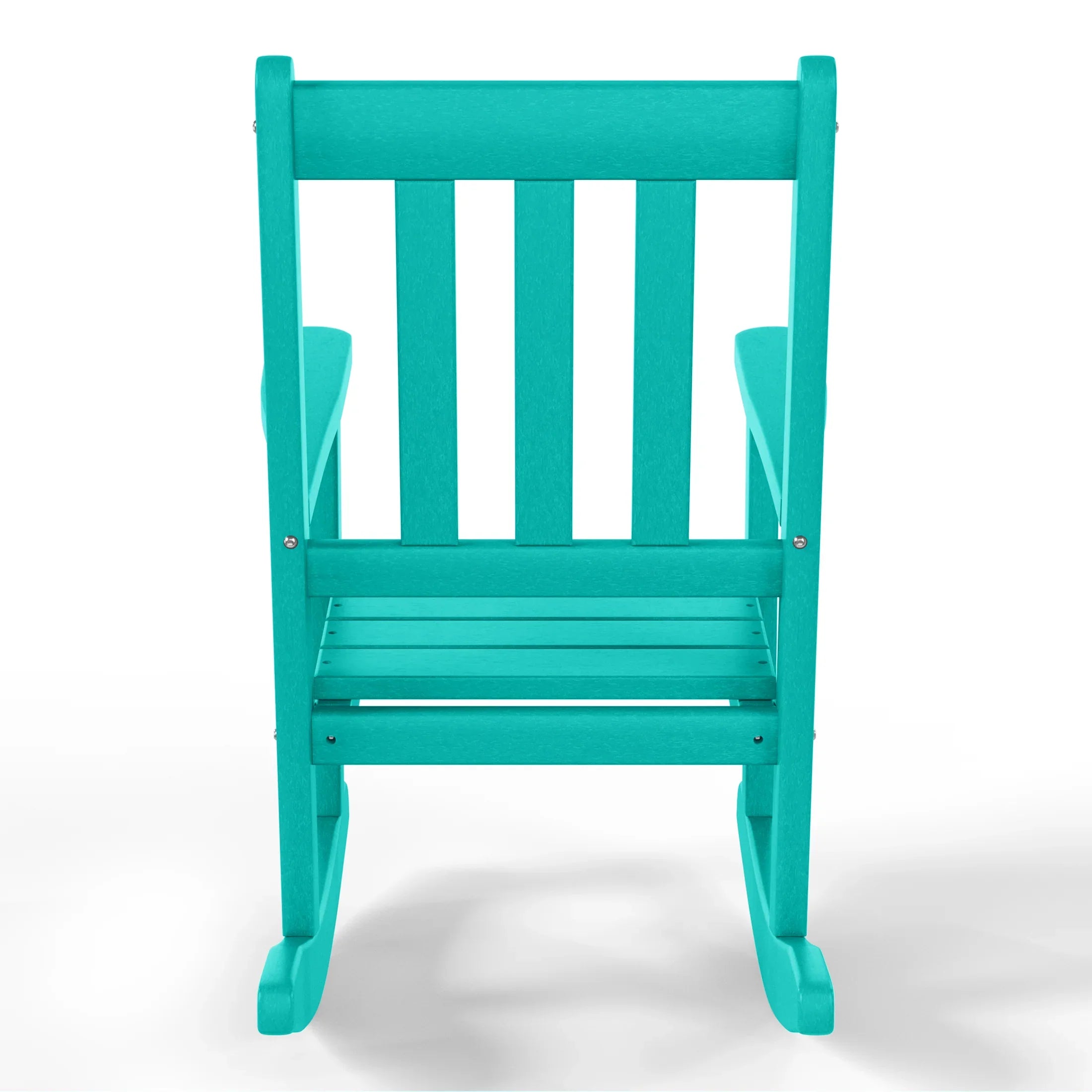 Paradise Outdoor HDPE Plastic Preschool Toddler Rocking Chairs (Set of 2)