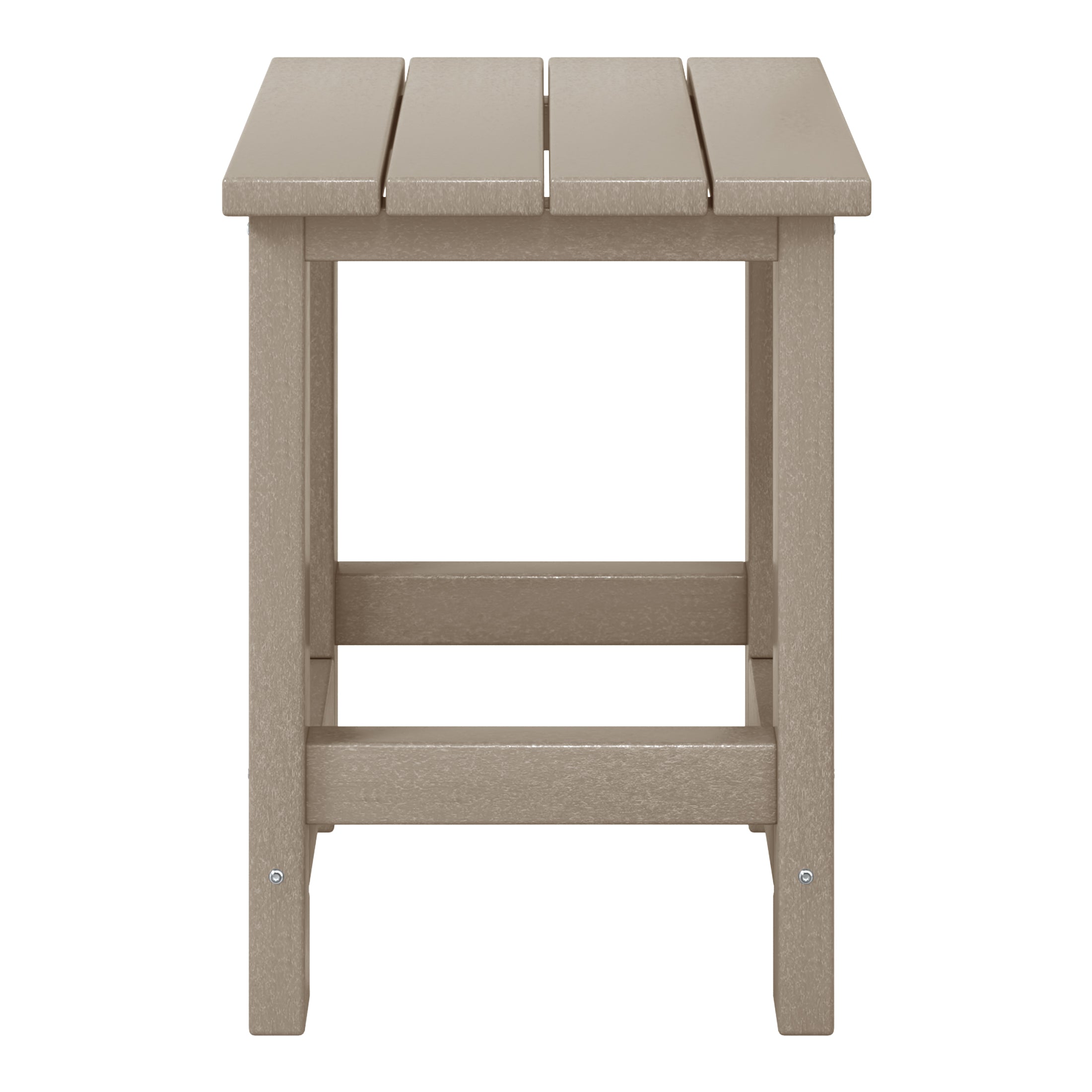 Paradise Kids Outdoor Patio Furniture HDPE Adirondack Square Side Table