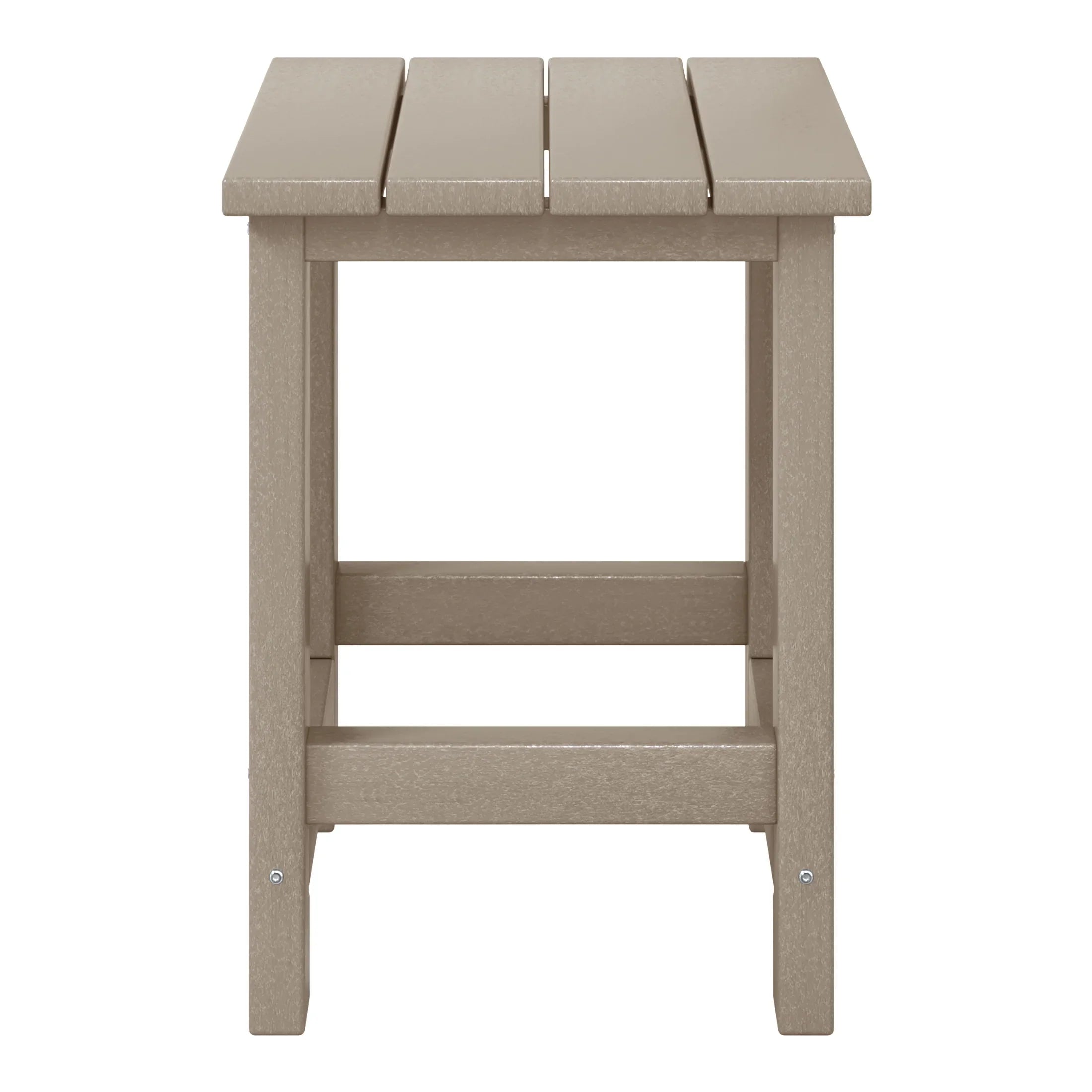 Paradise Kids Outdoor Patio Furniture HDPE Adirondack Square Side Table