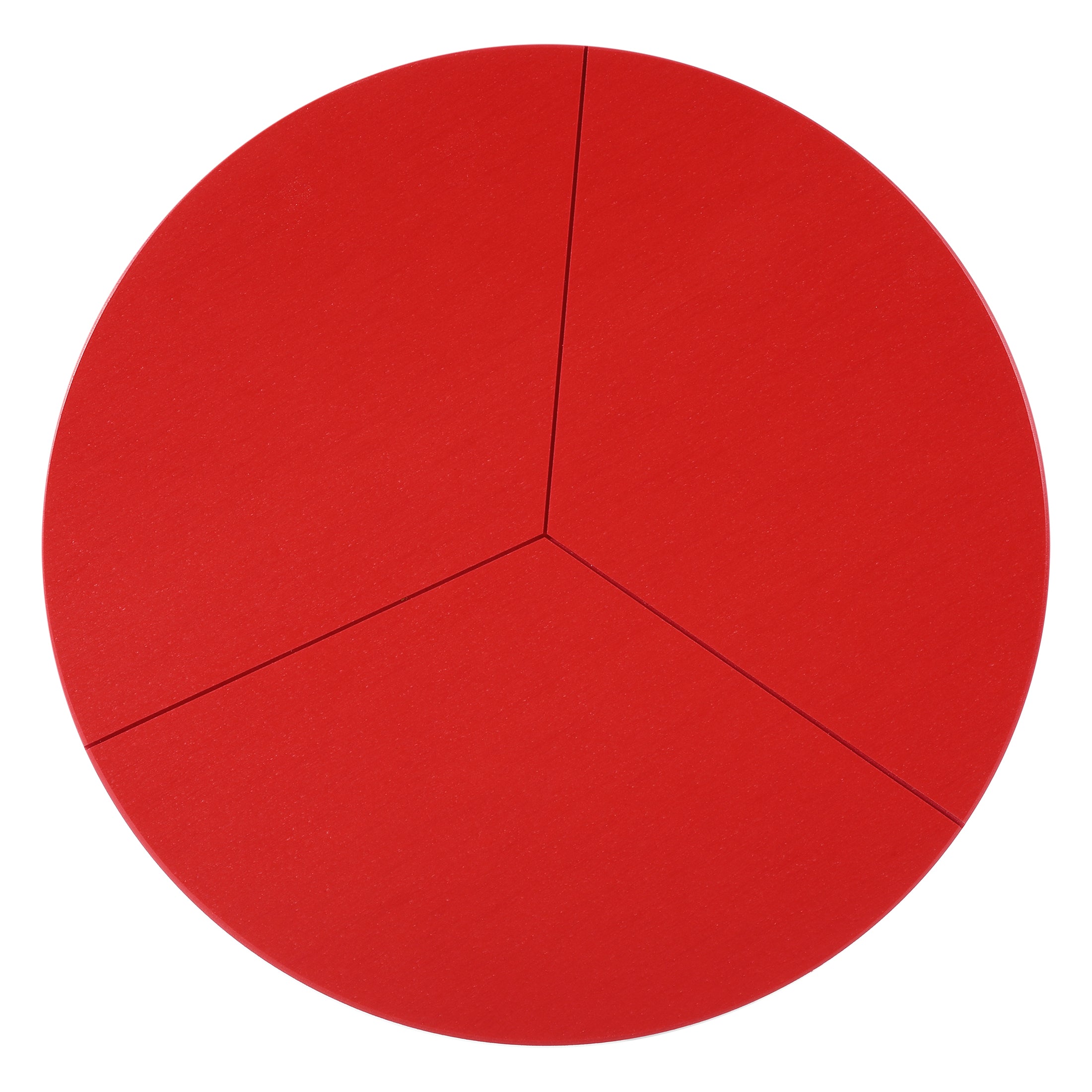 Seaside HDPE Plastic Outdoor Round Adirondack Patio Side Table