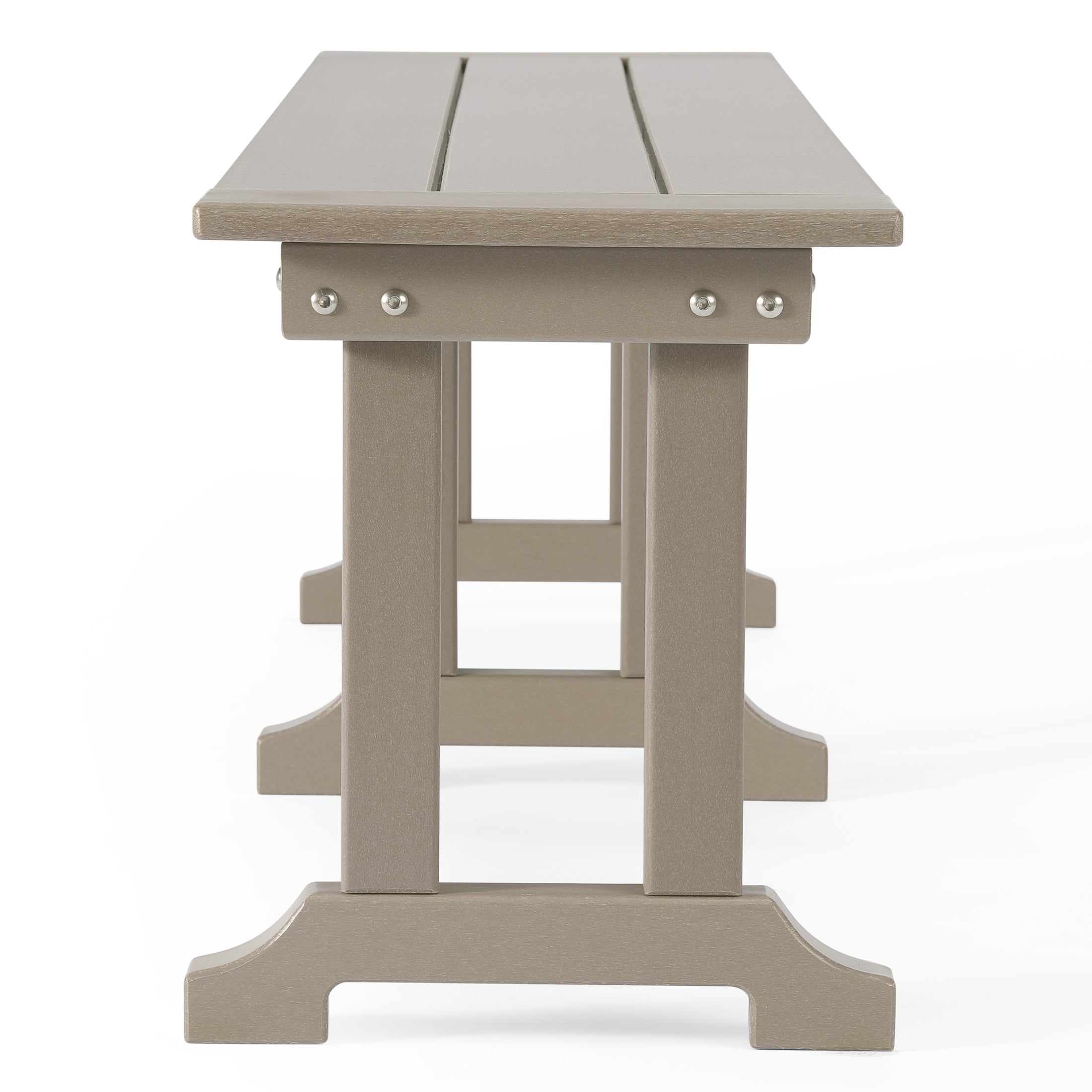 Paradise 65" Outdoor Patio Trestle Dining Bench