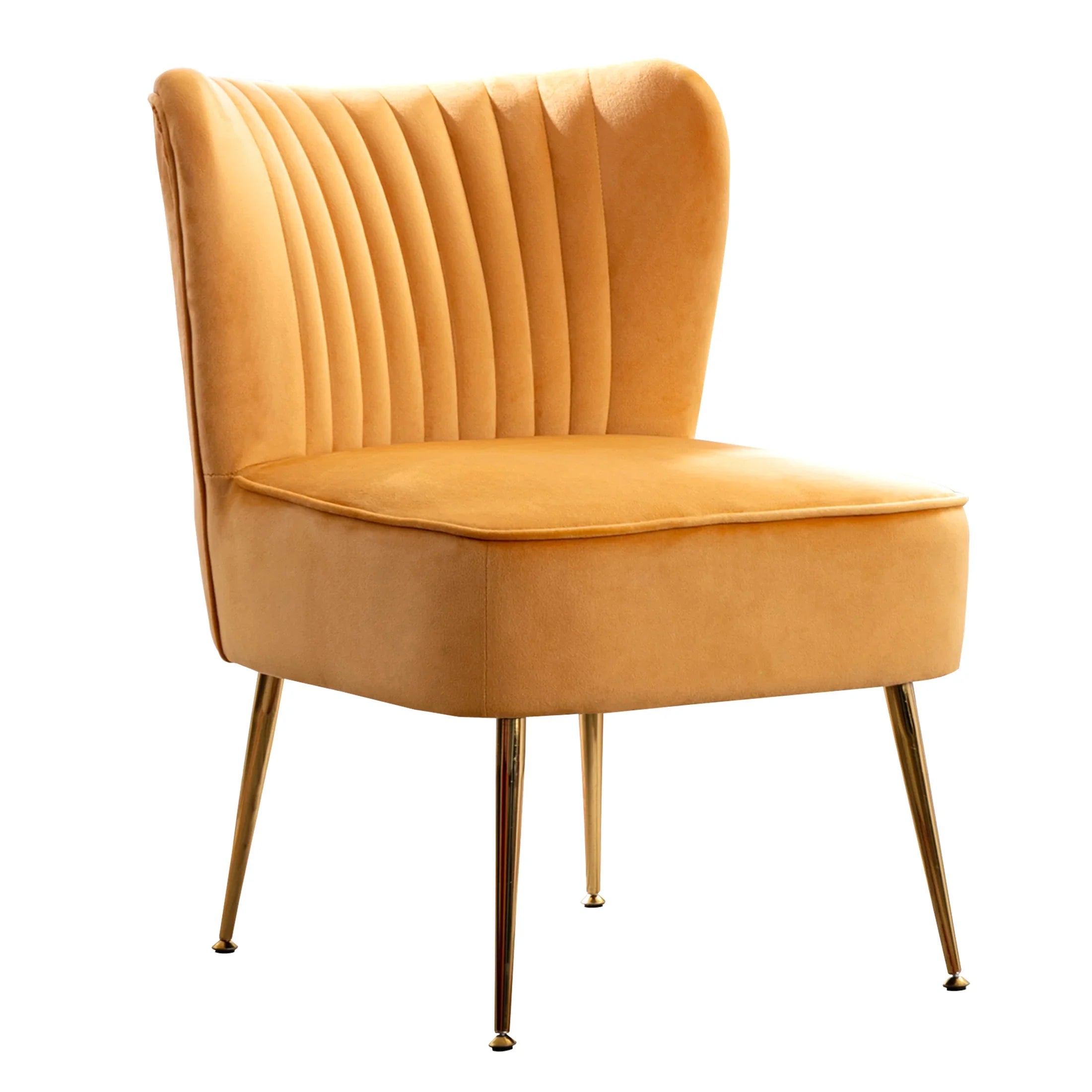 Alaia Mid Century Modern Tufted Velvet Loveseat Sofa and 22" Accent Chair 3-Piece Set