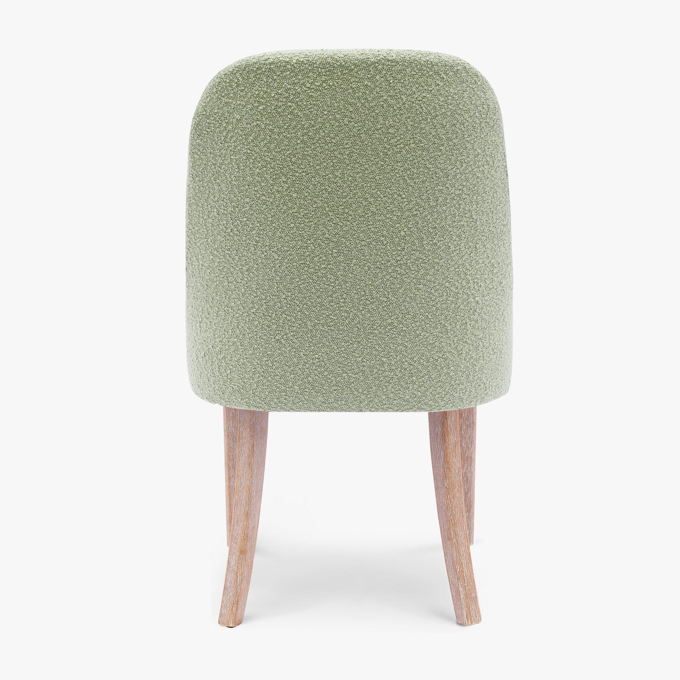 Amélie Mid-Century Modern Upholstered Boucle Dining Chair (Set of 4)