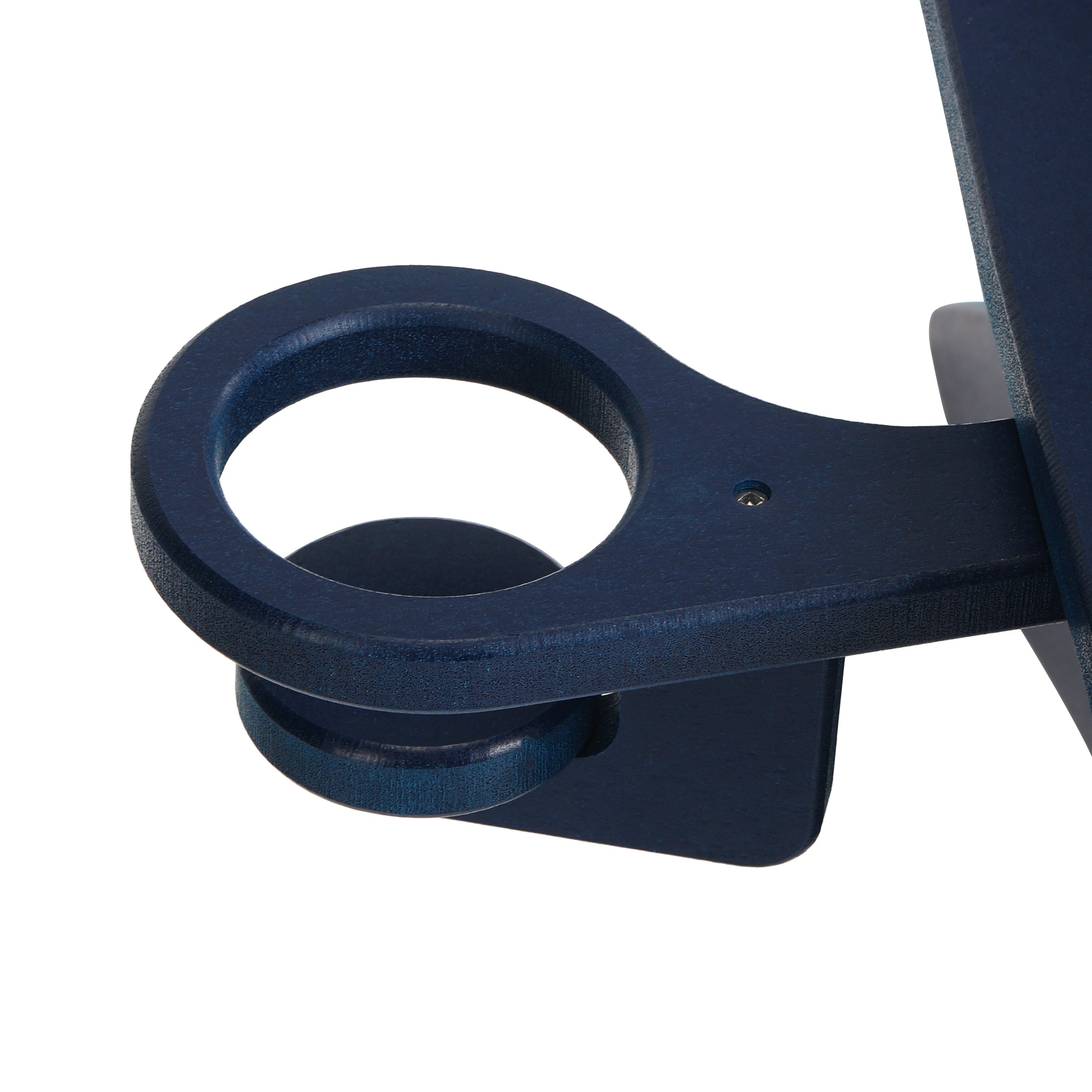 Paradise 3-Piece Kids HDPE Adirondack Chairs Set with Square Side Table and Cup Holders