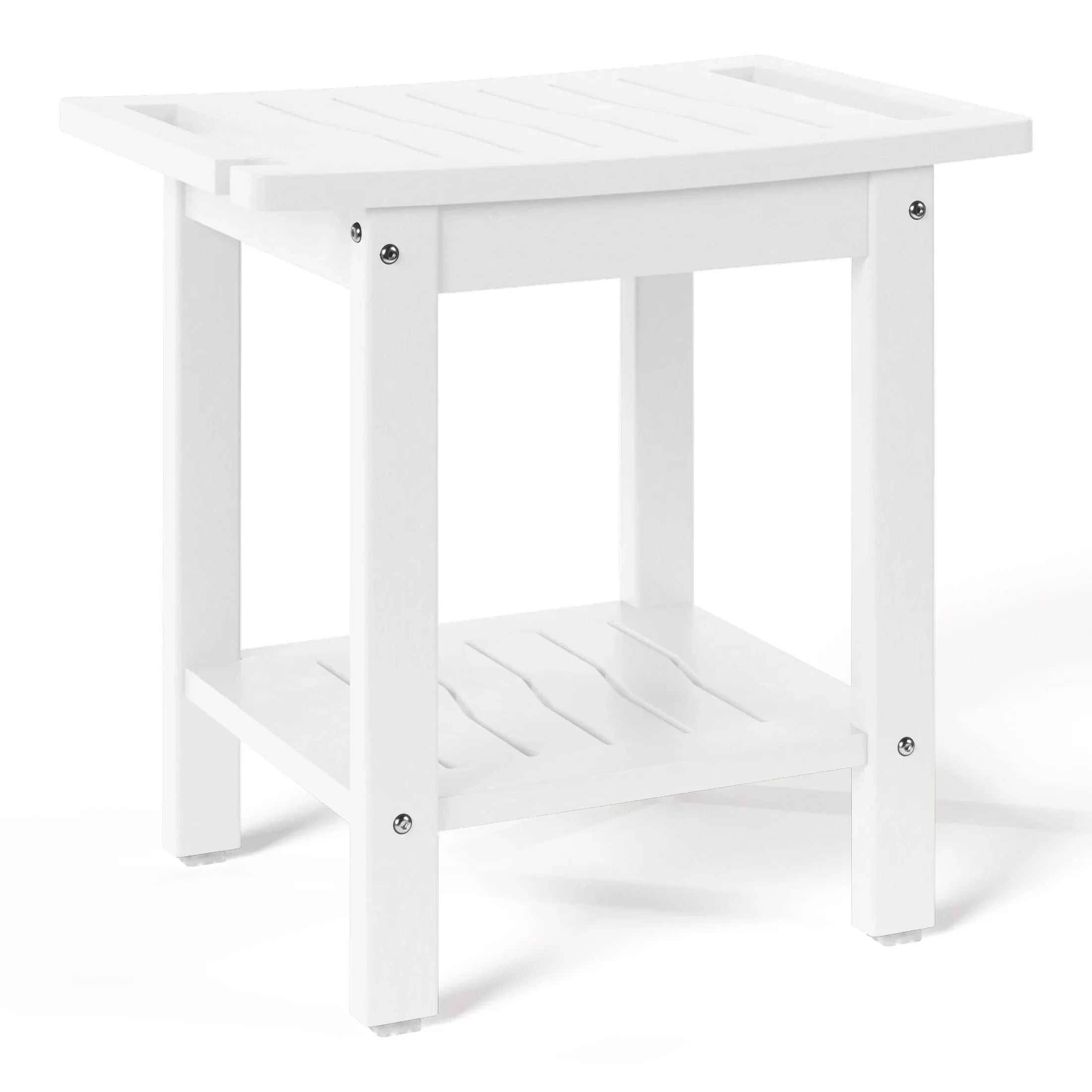 Ventura HDPE Poly Plastic Waterproof Bathroom Shower Bench