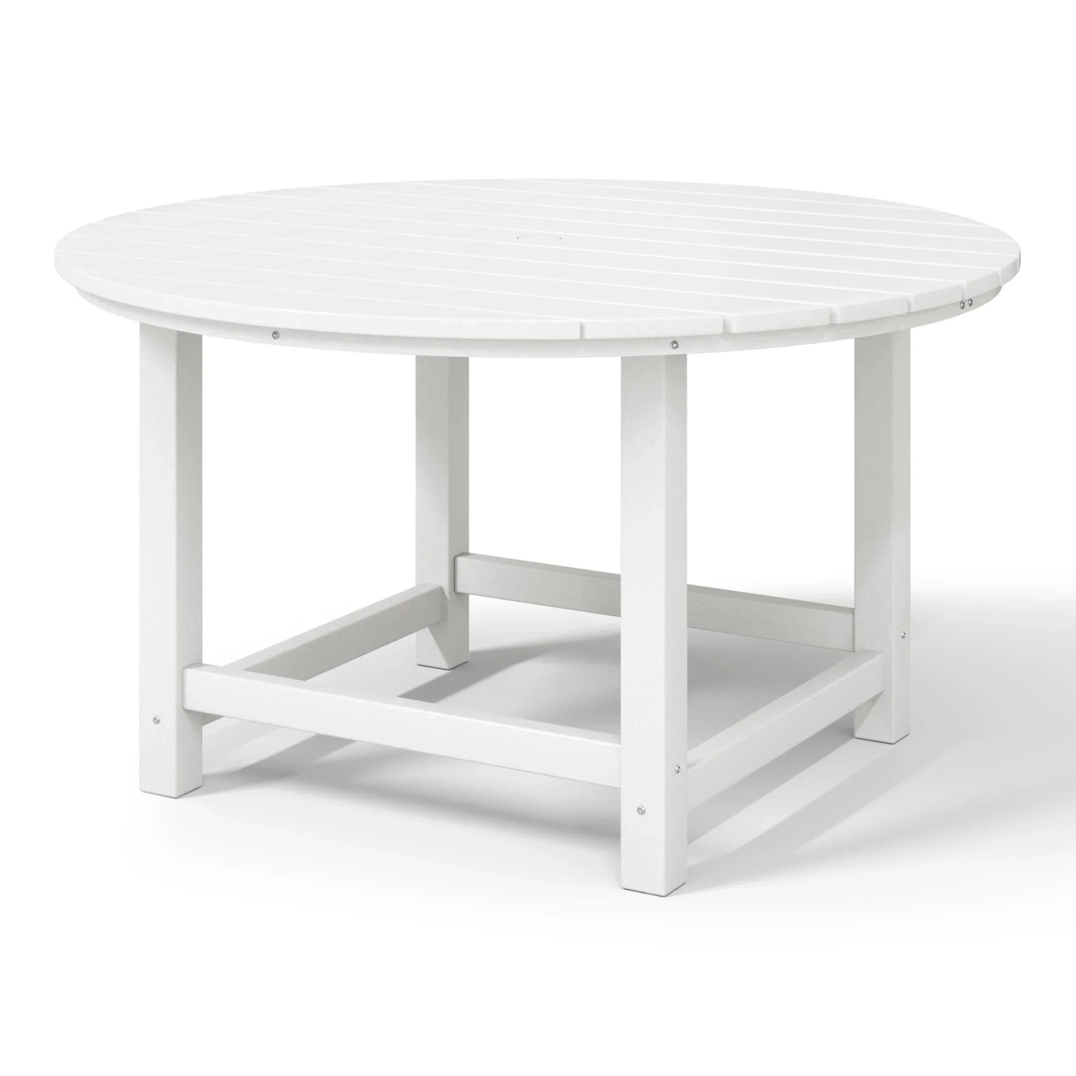 Paradise Kids Outdoor Patio Furniture HDPE 38" Wide Round Dining Table