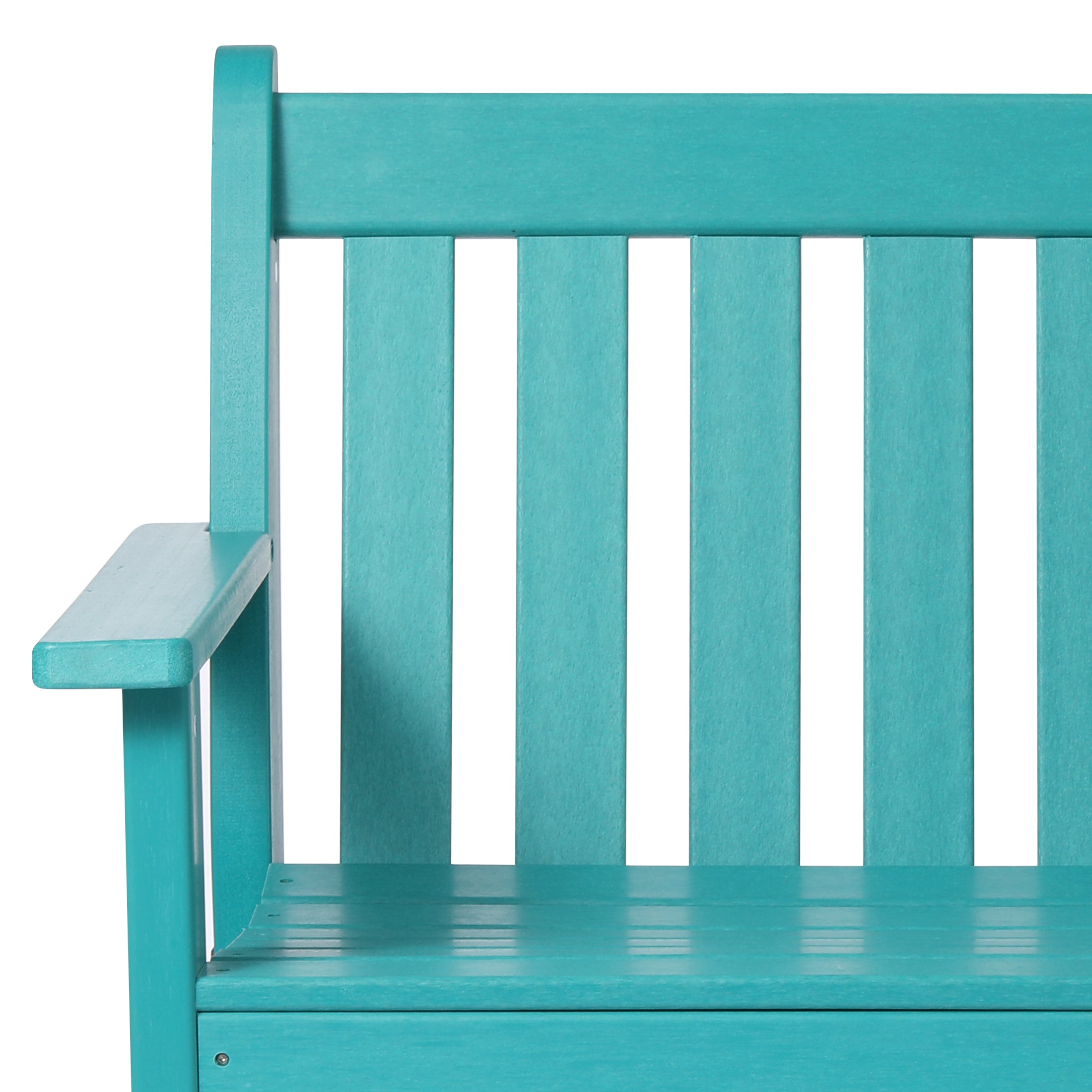 Paradise 3-Piece HDPE Outdoor Patio Furniture Couch and Coffee Table Set