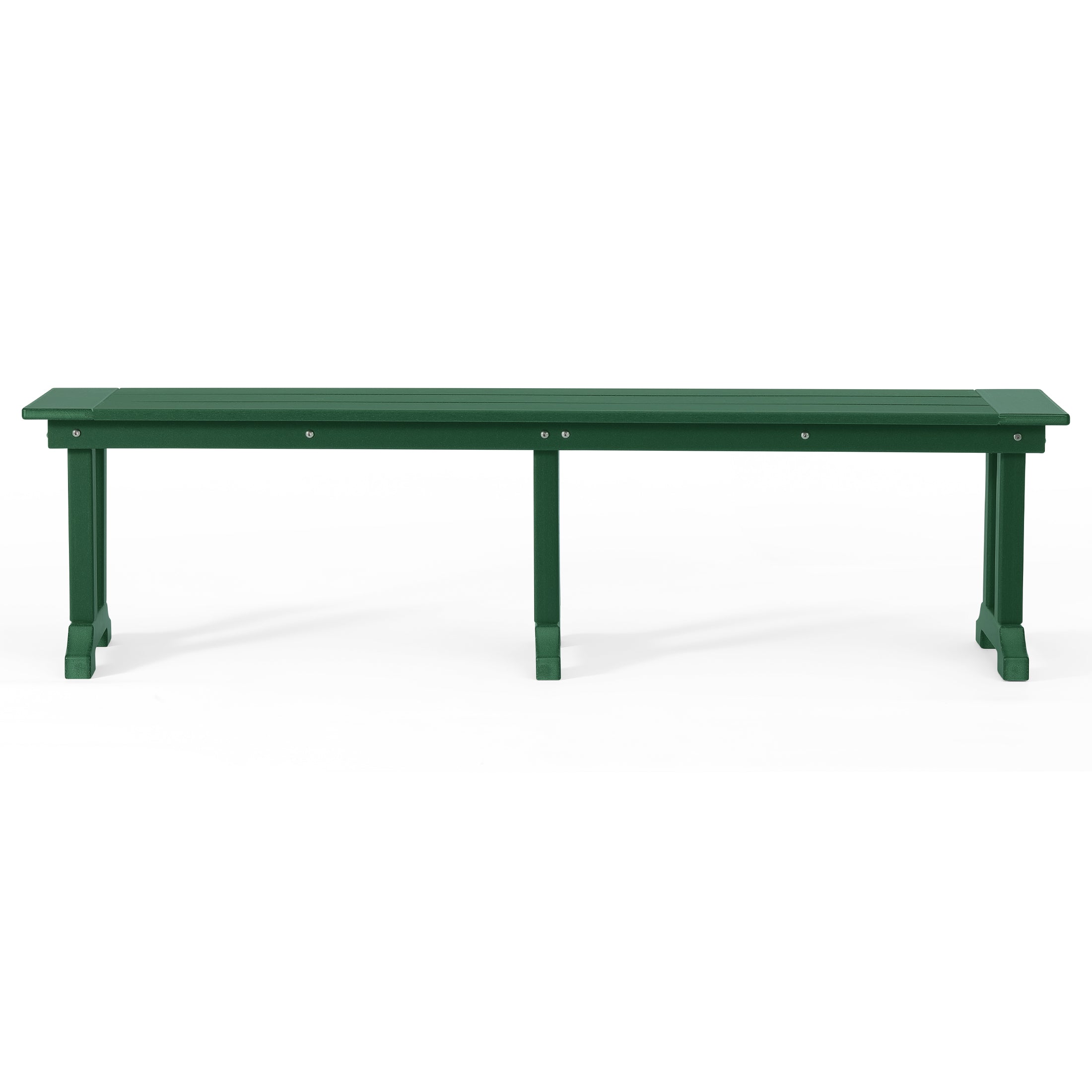 Paradise 65" Outdoor Patio Trestle Dining Bench