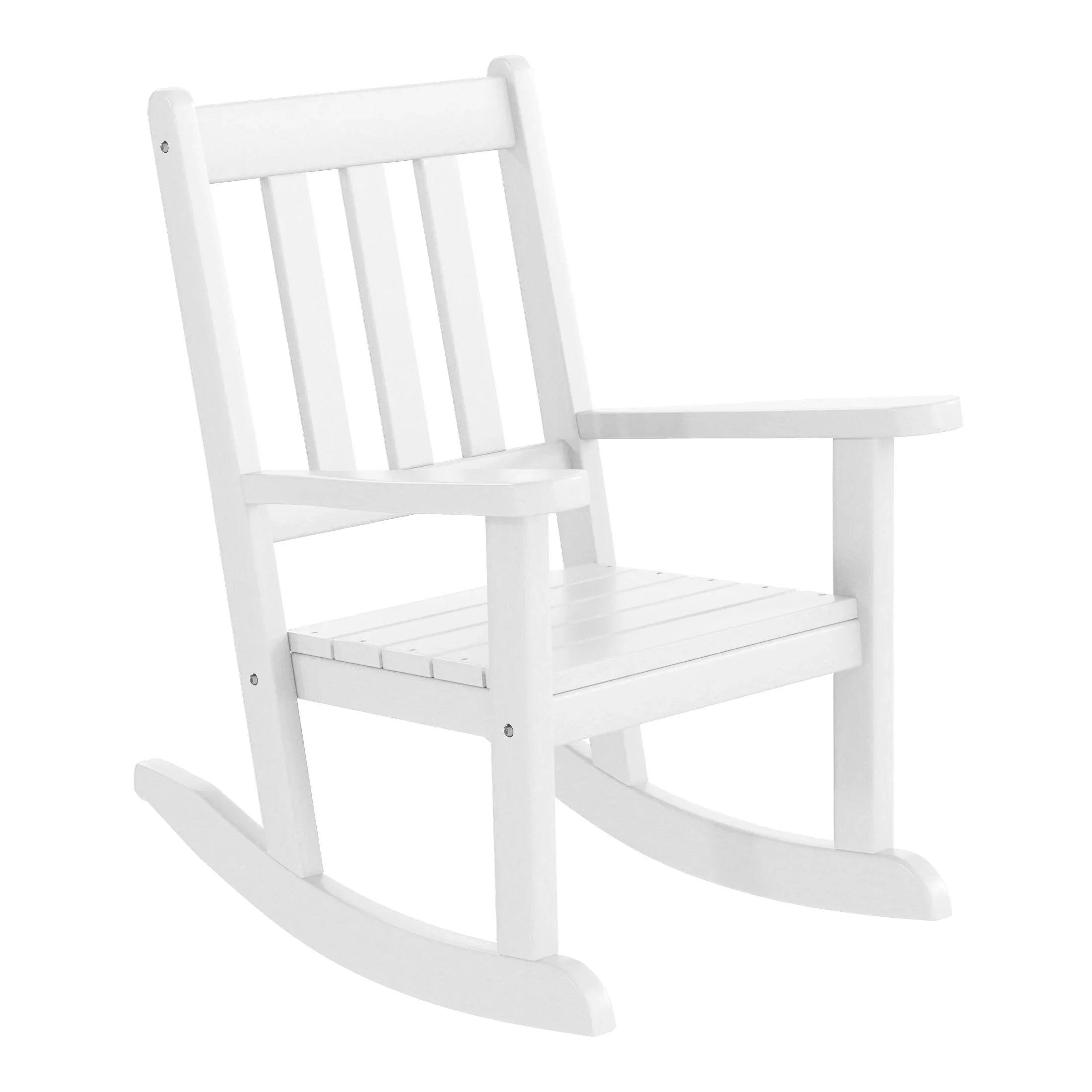 Paradise Outdoor HDPE Plastic Preschool Toddler Rocking Chairs (Set of 2)