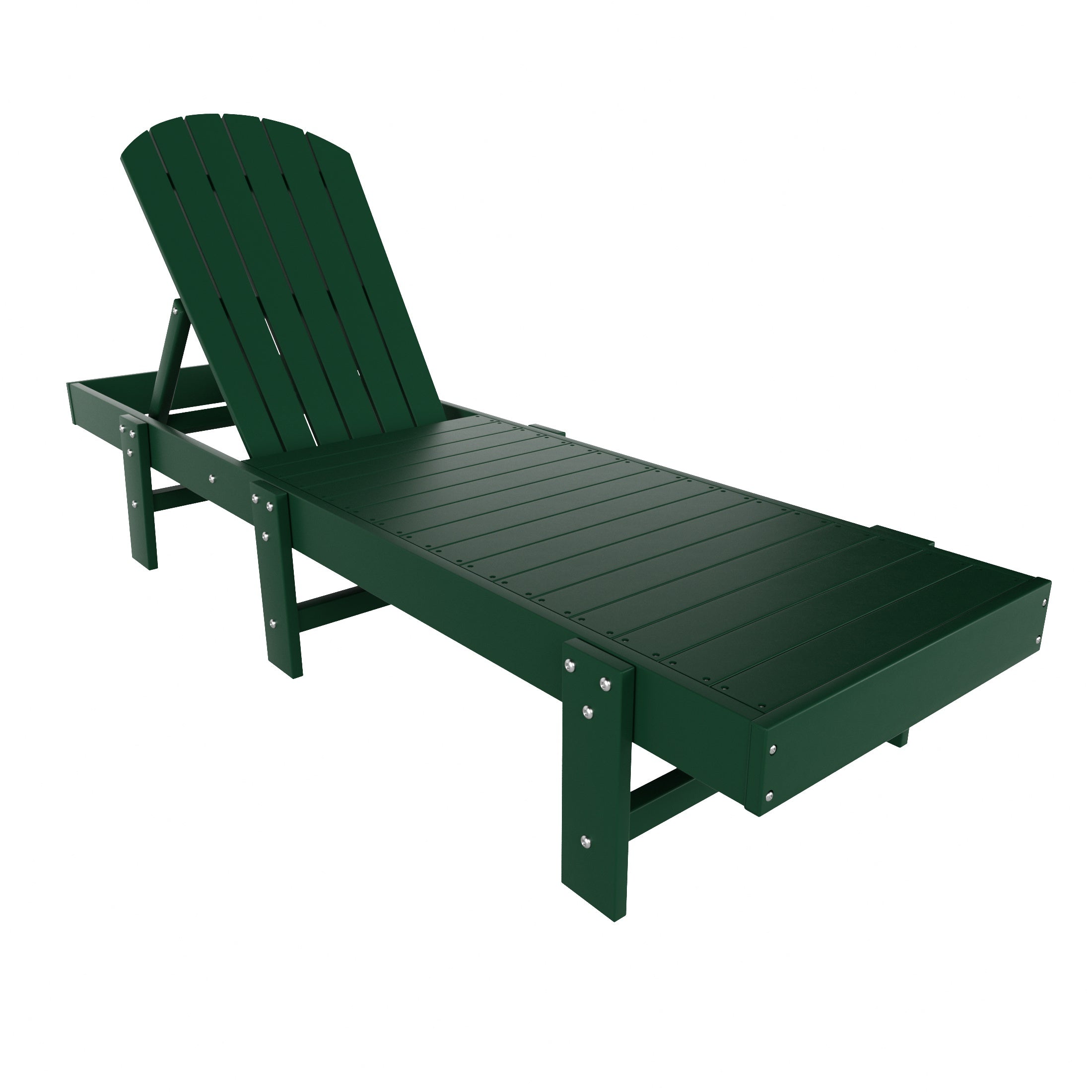 Portside Adirondack Poly Reclining Chaise Lounge