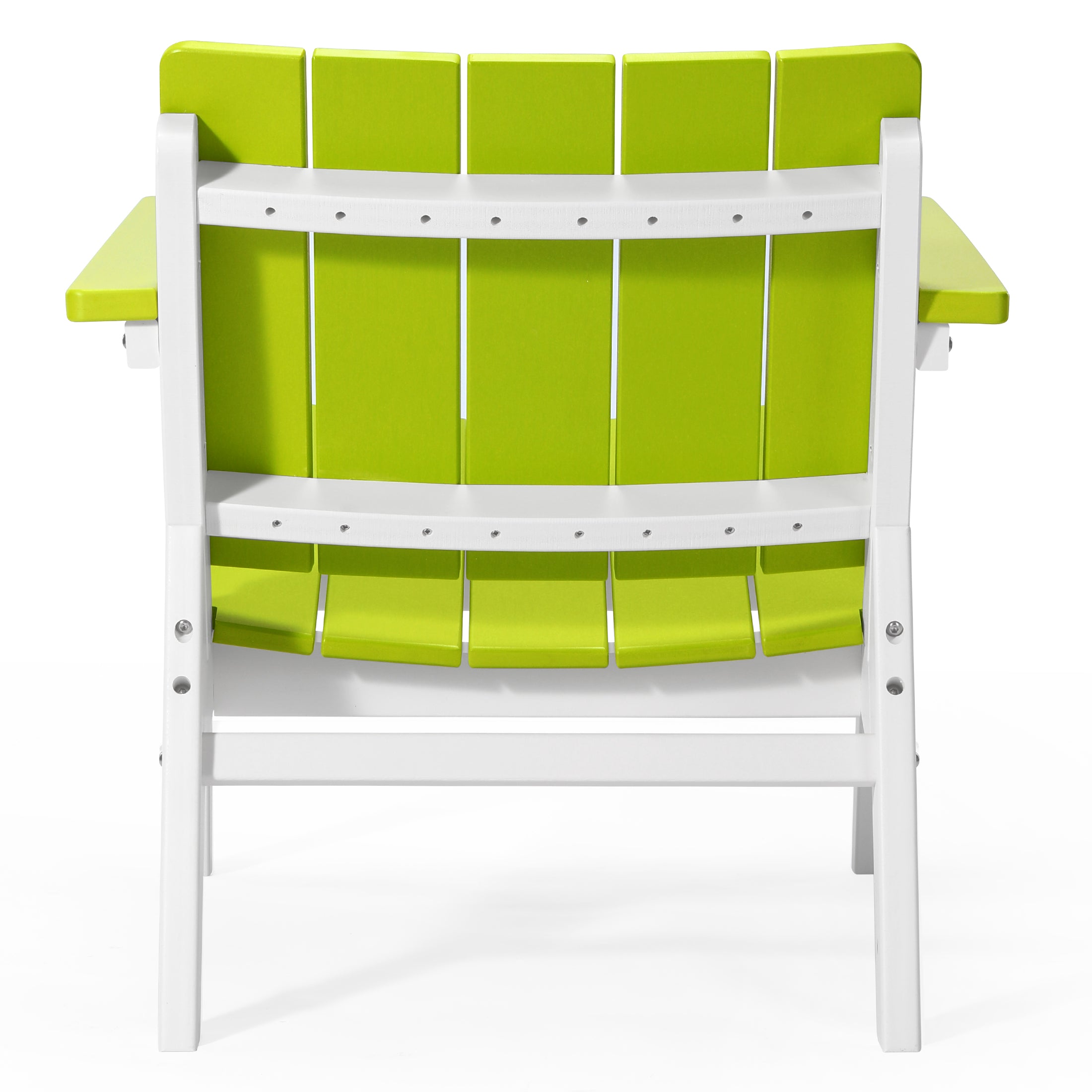 Seaside 3-Piece Outdoor HDPE Conversation Set with Deep Seating Chairs and Round Side Table