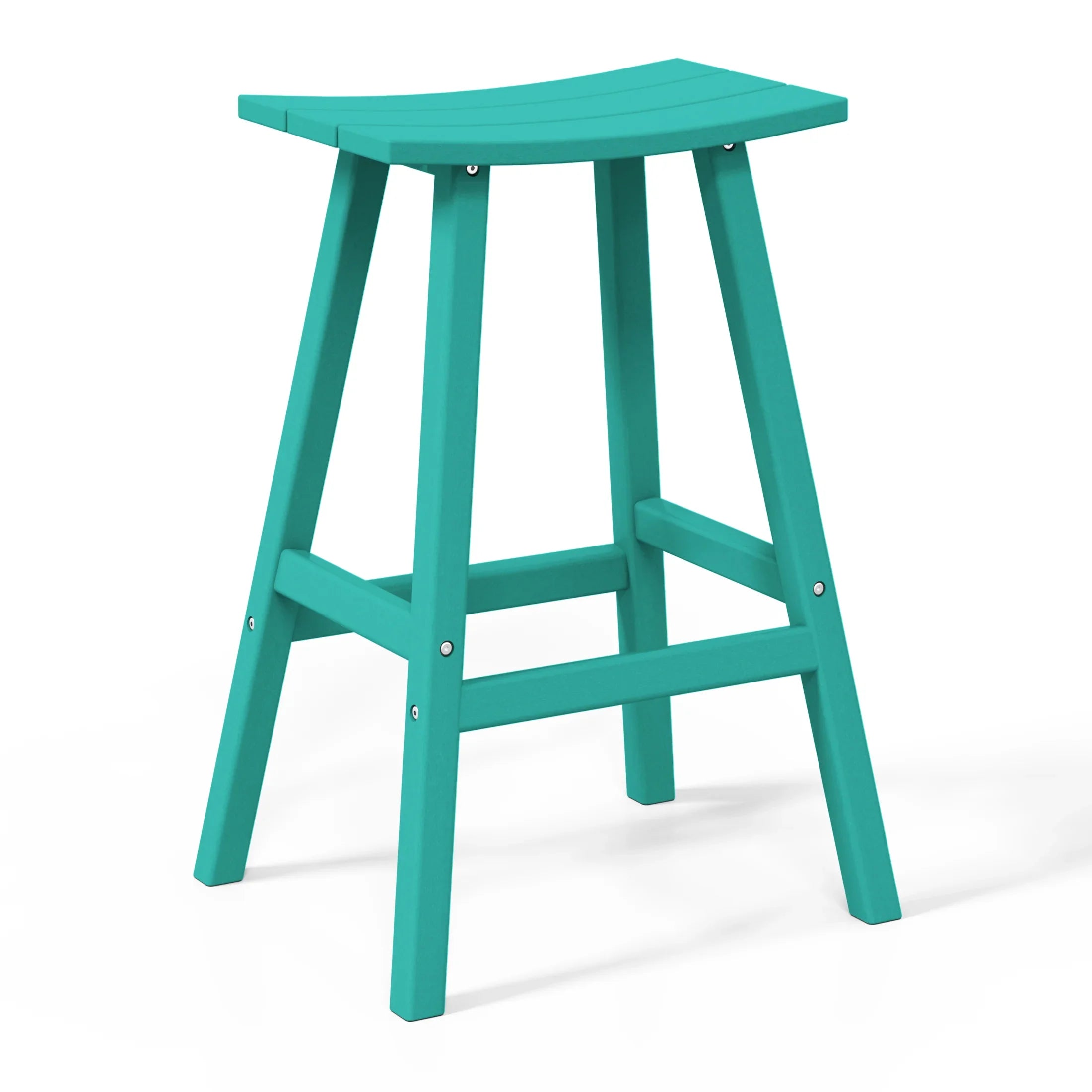 Paradise 2 piece set of 29" height Outdoor / Patio Saddle bar stools