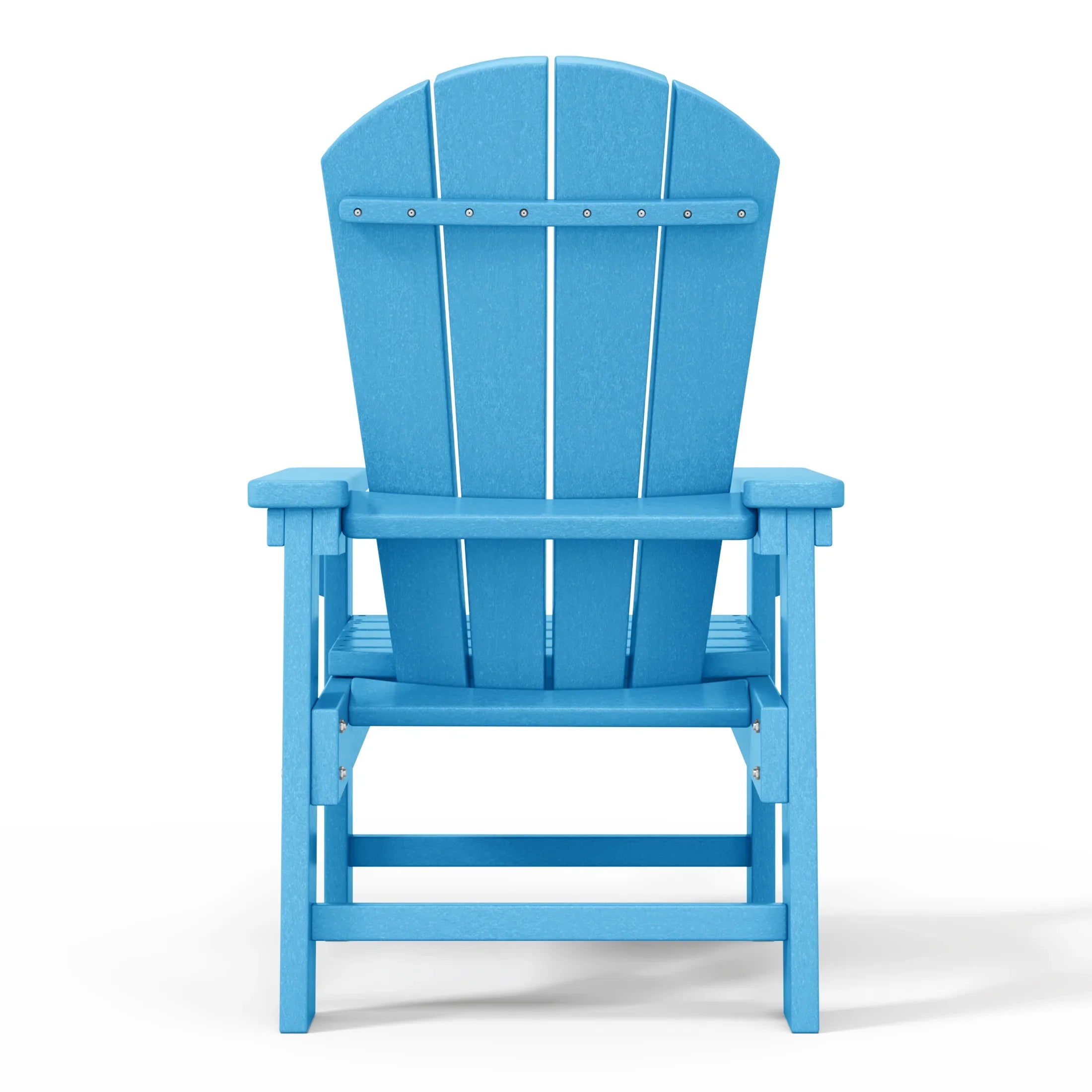 Paradise Kids Outdoor HDPE Adirondack Plastic Patio Chair