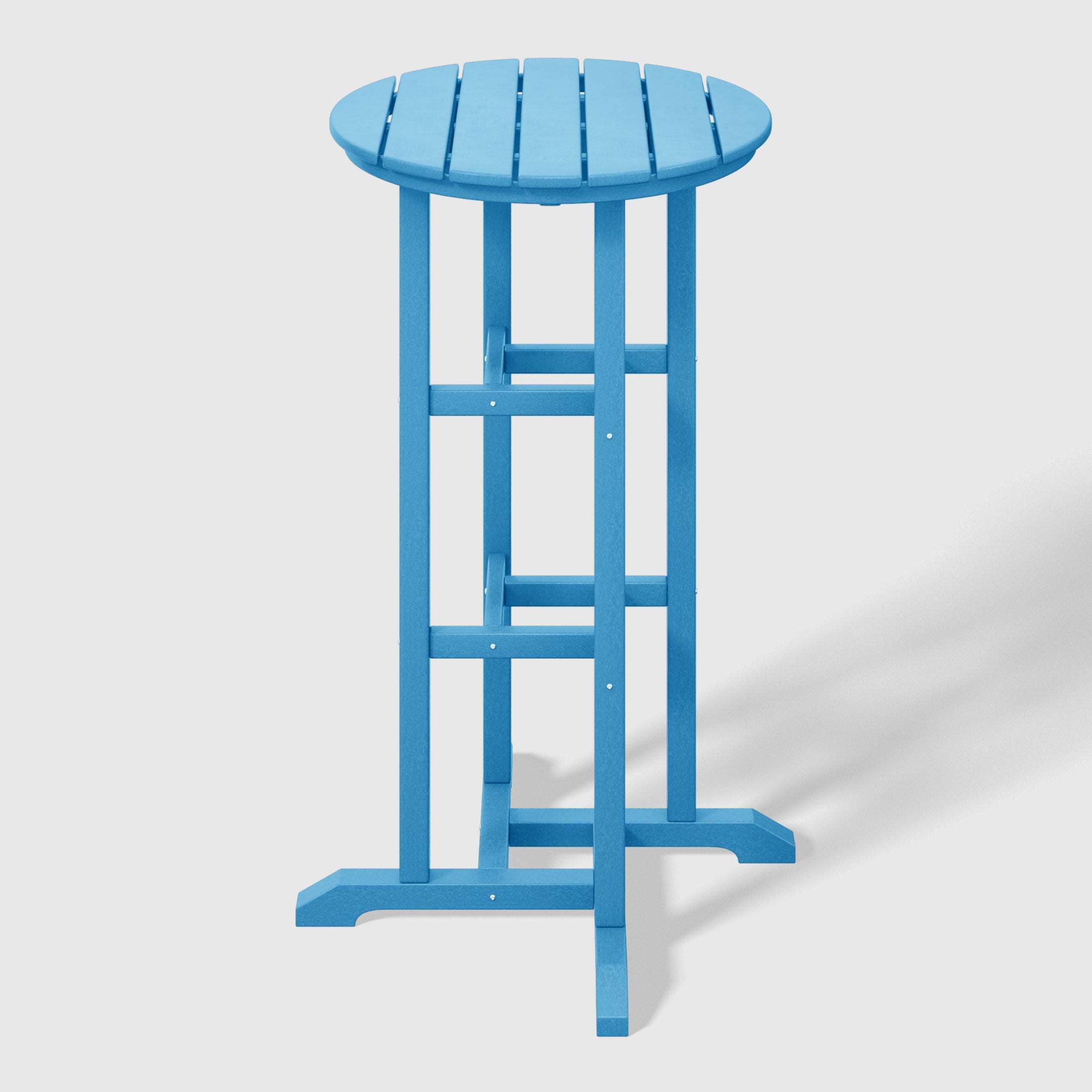 Paradise 42" Counter Height Round Outdoor Patio Bistro Bar Table