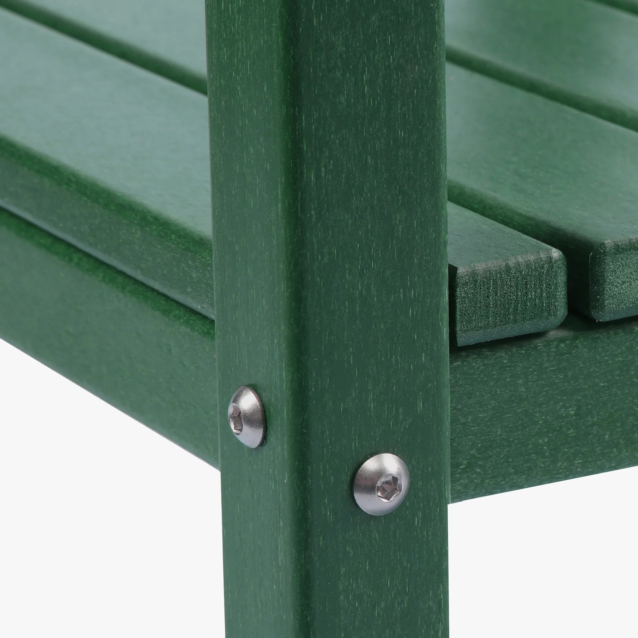 Paradise 36" Outdoor Adirondack HDPE 2-Tier Patio Side Table