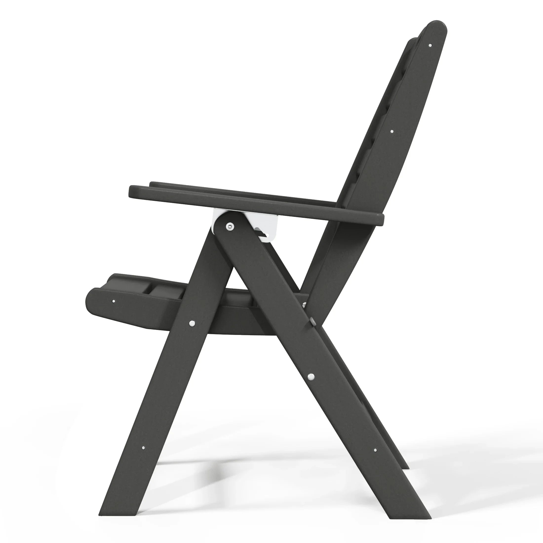 Paradise HDPE Adjustable Highback Folding Patio Dining Chair