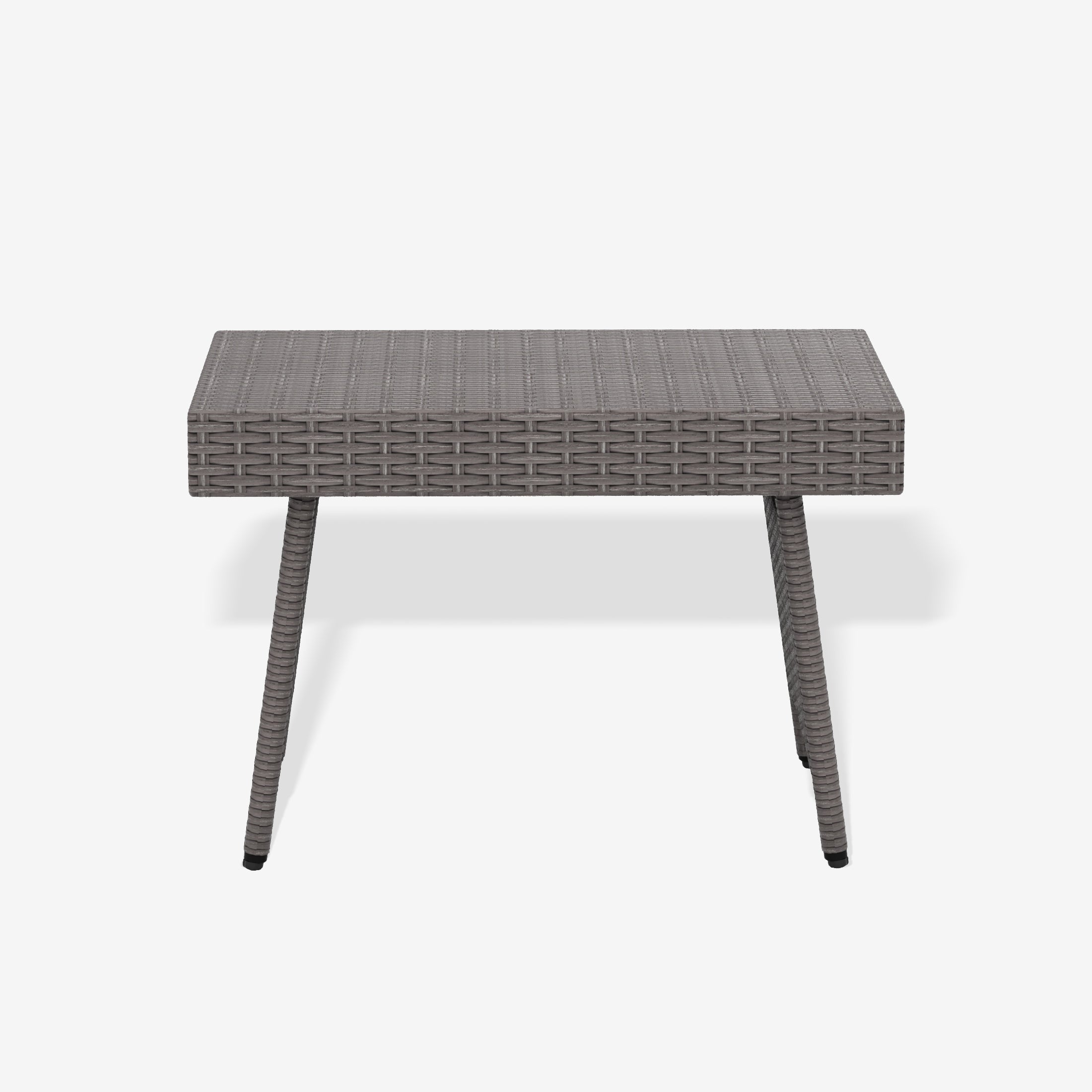 Wynston Plastic Rattan Wicker Outdoor Patio Side Table