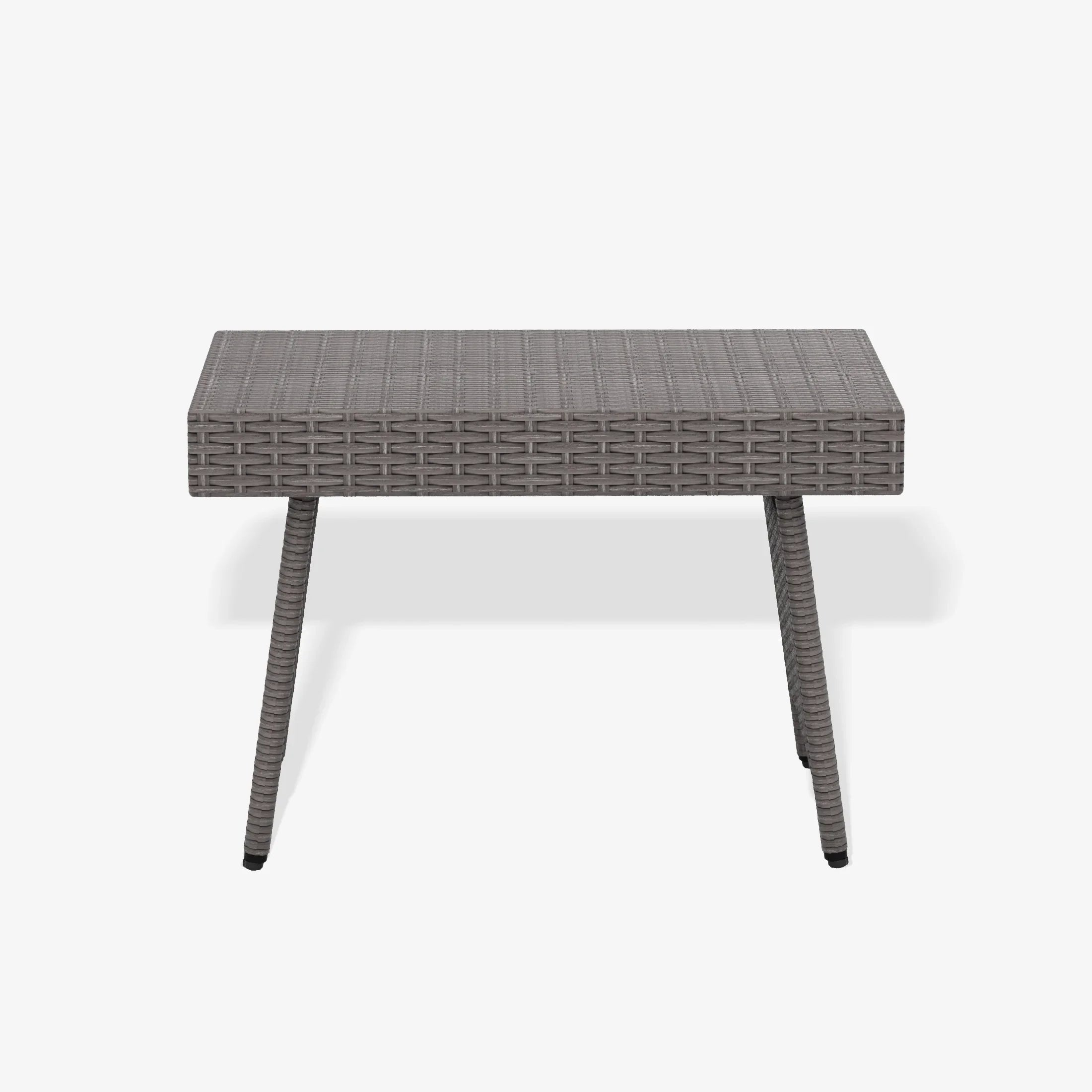 Wynston Plastic Rattan Wicker Outdoor Patio Side Table
