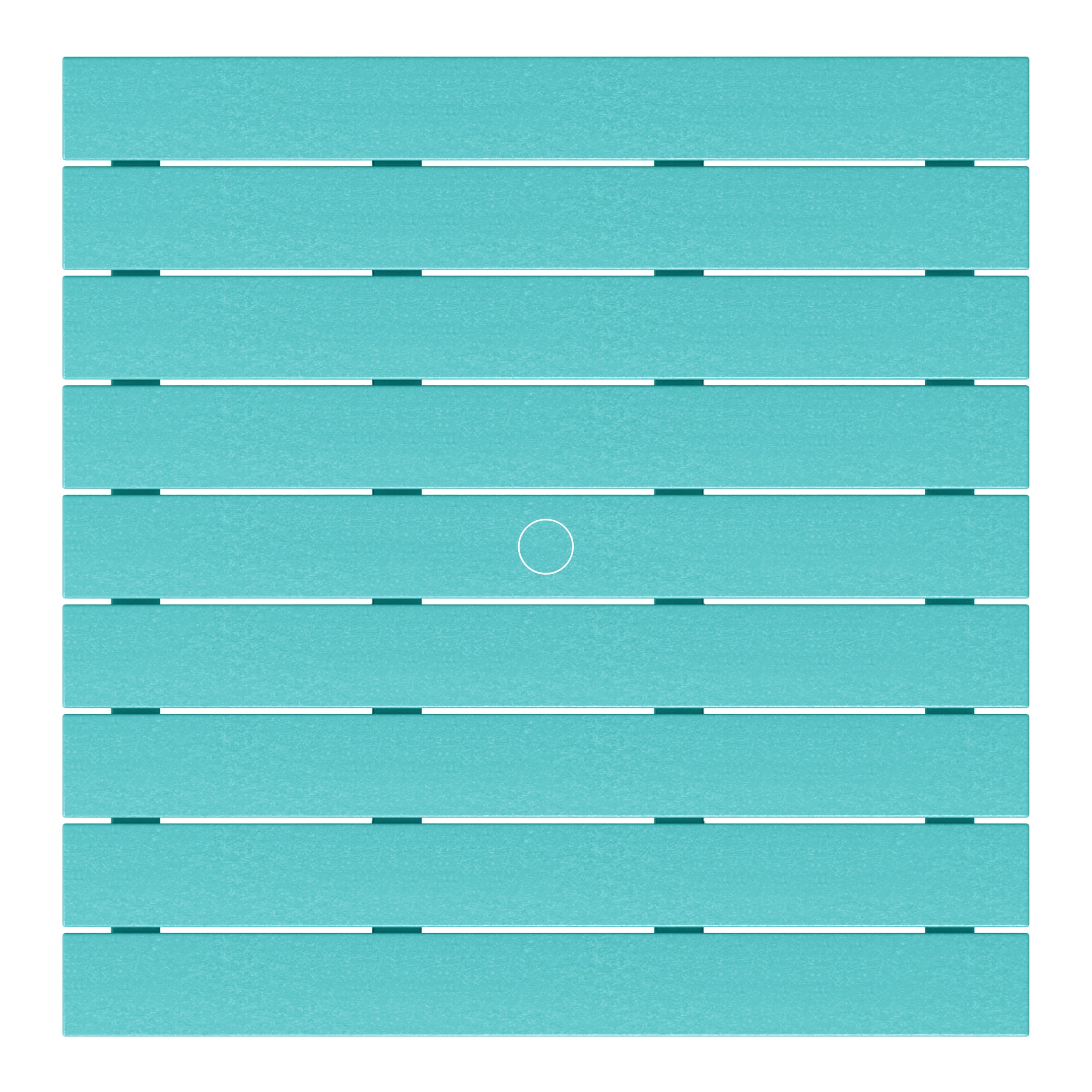 Paradise Kids 5-Piece HDPE Outdoor Square Patio Dining Table and Chairs Set