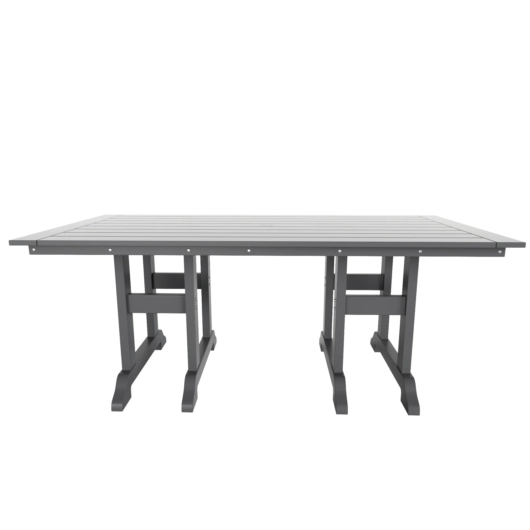 Paradise 7-Piece HDPE Outdoor Dining Patio Table and Chairs Set
