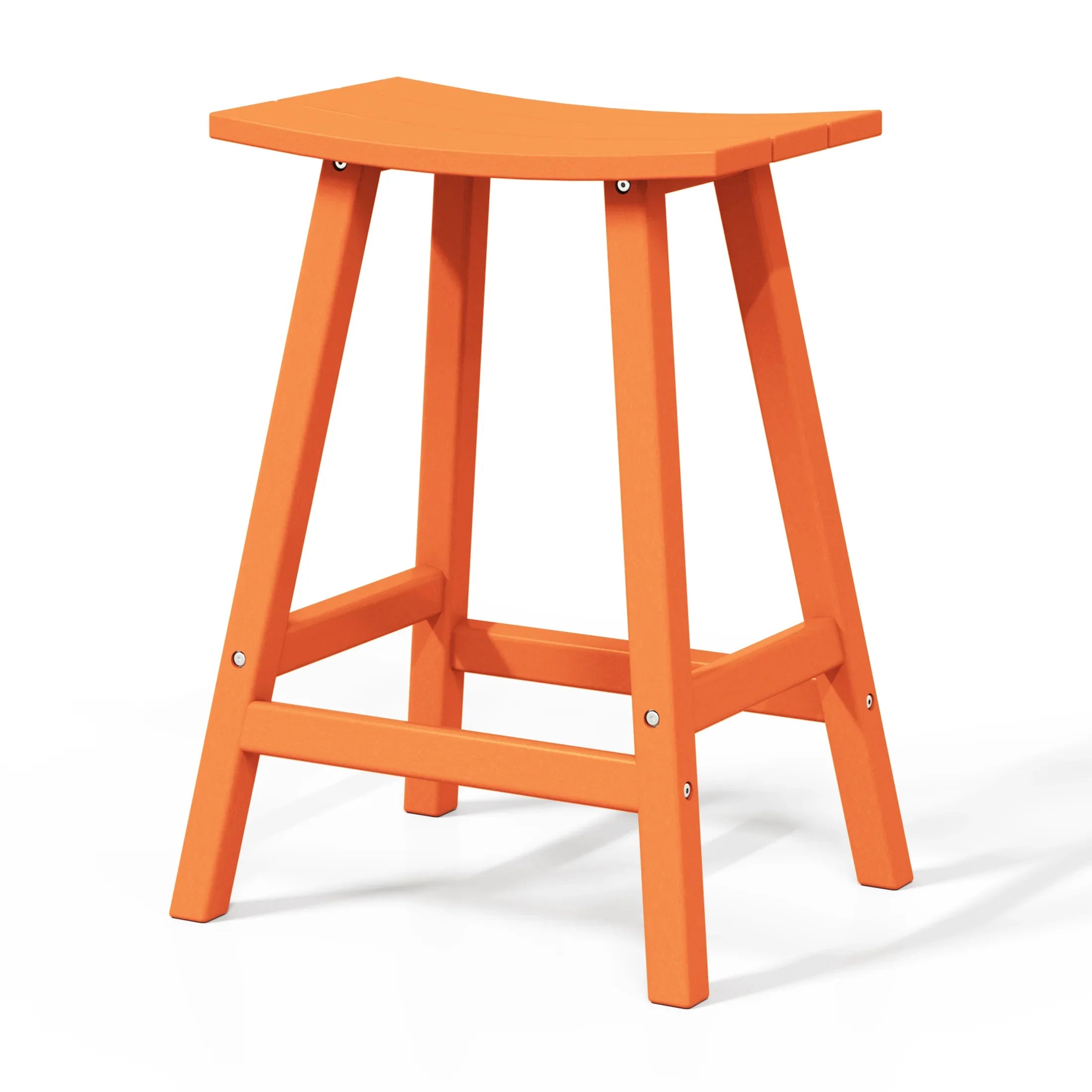 Paradise 24" height Outdoor / Patio Saddle bar stool