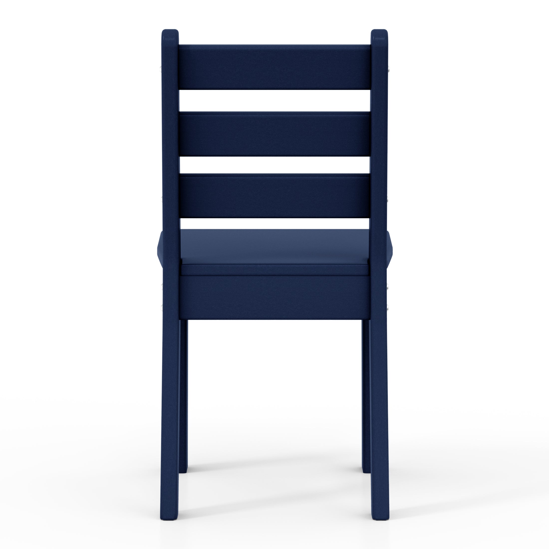 Playhouse Outdoor HDPE Kids Plastic Toddler Dining Chair (Set of Two)