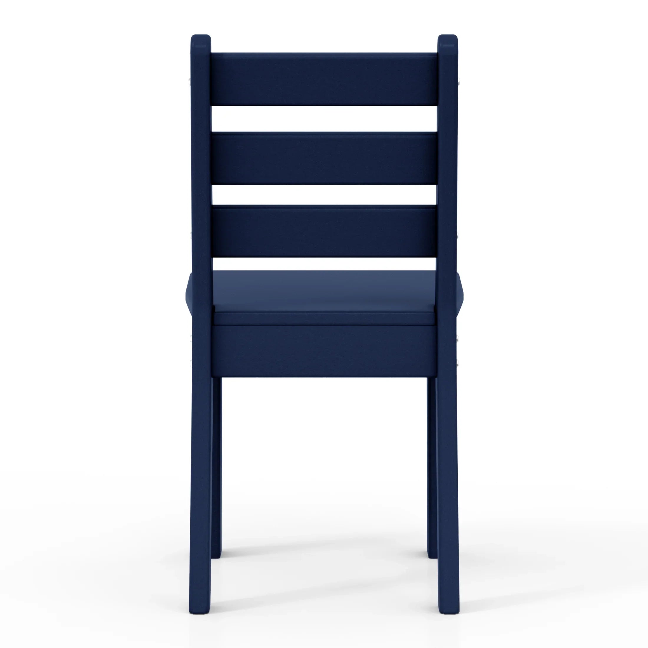 Playhouse Outdoor HDPE Kids Plastic Toddler Dining Chair (Set of Two)