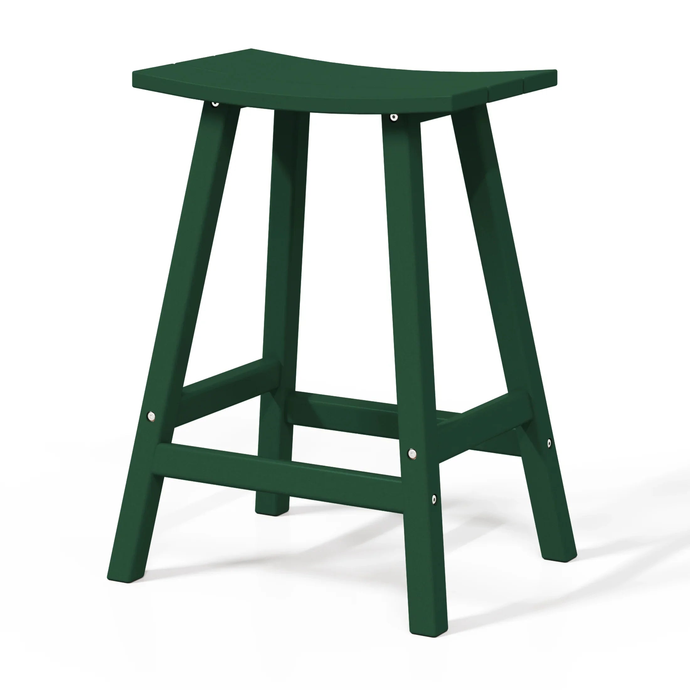 Paradise 24" height Outdoor / Patio Saddle bar stool