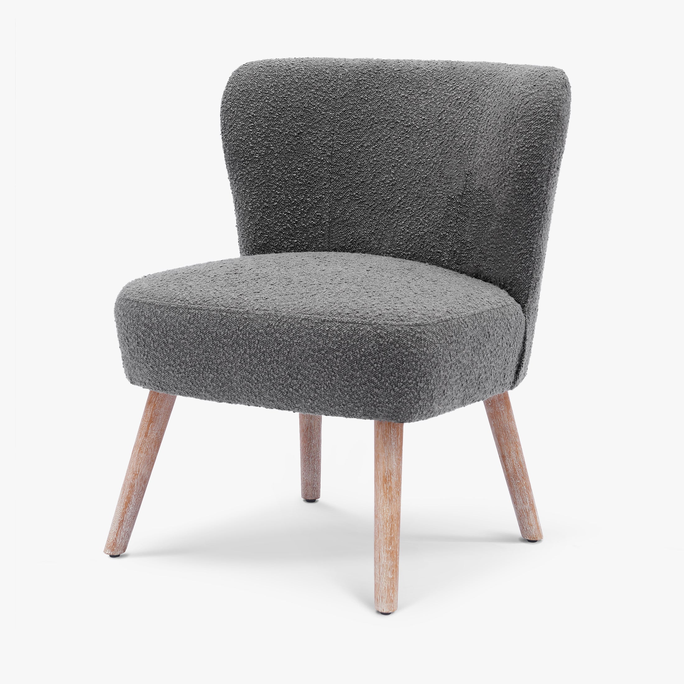 Amélie 25" Wide Upholstered Boucle Accent Chair