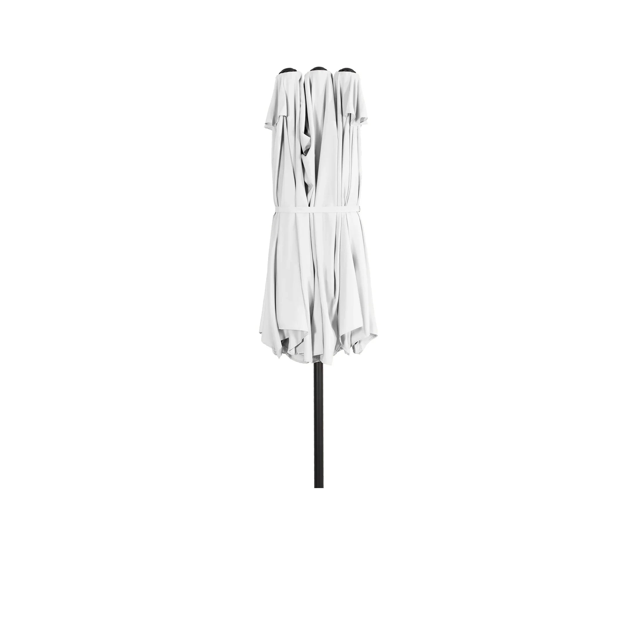 Easton Twin 15 x 9 ft. retangular shape Market / Outdoor dining table umbrella