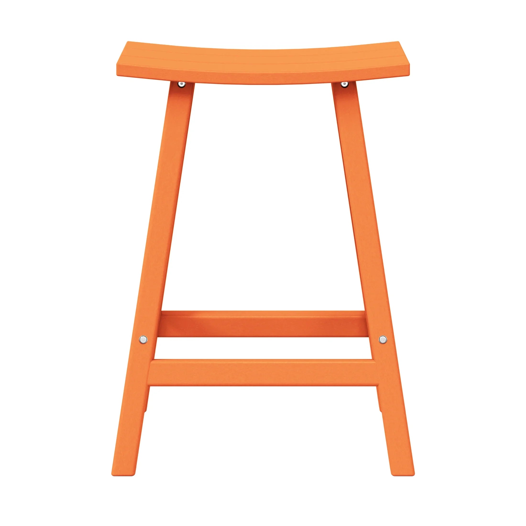Paradise 24" height Outdoor / Patio Saddle bar stool