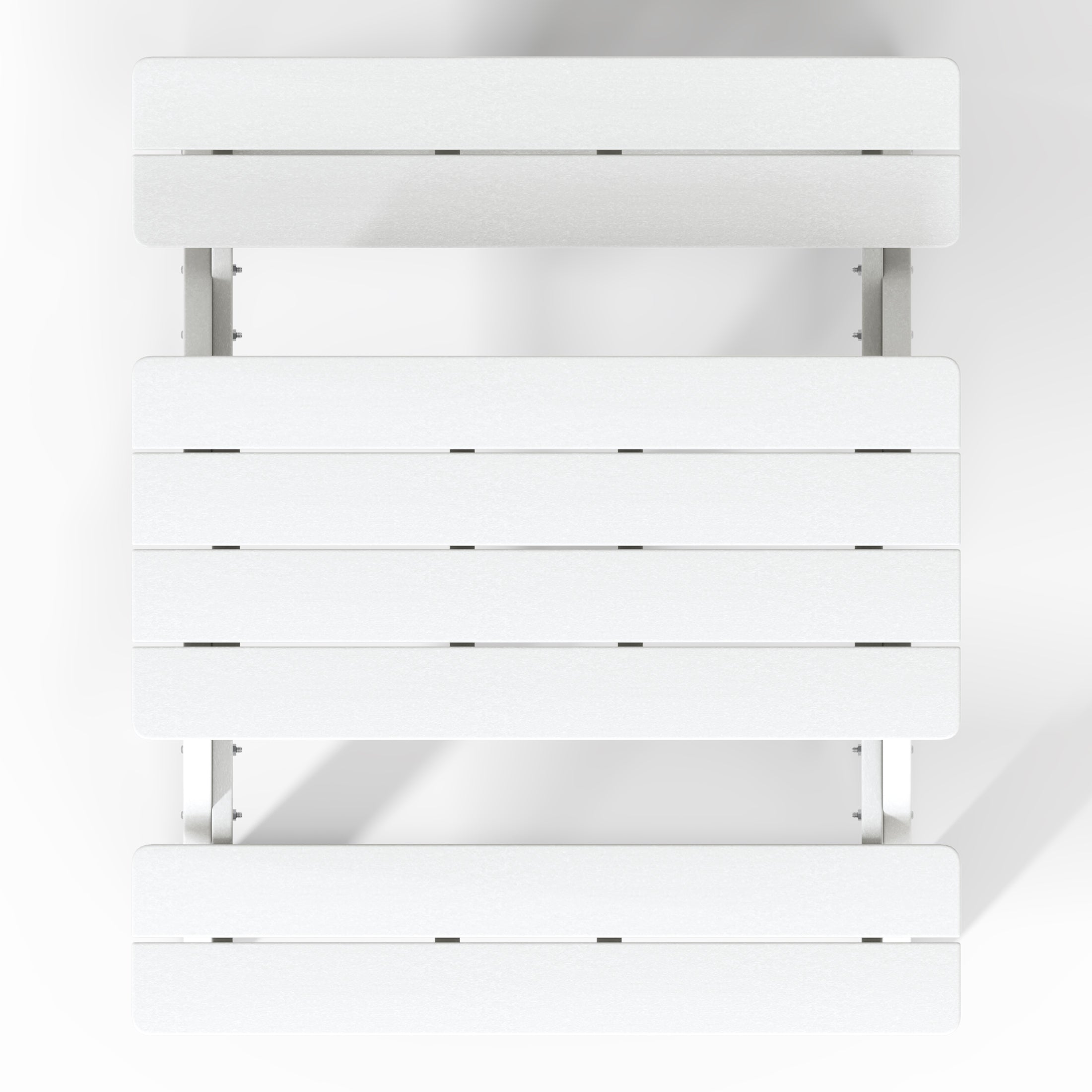 Paradise Outdoor Patio Kids HDPE Plastic Picnic Bench Table