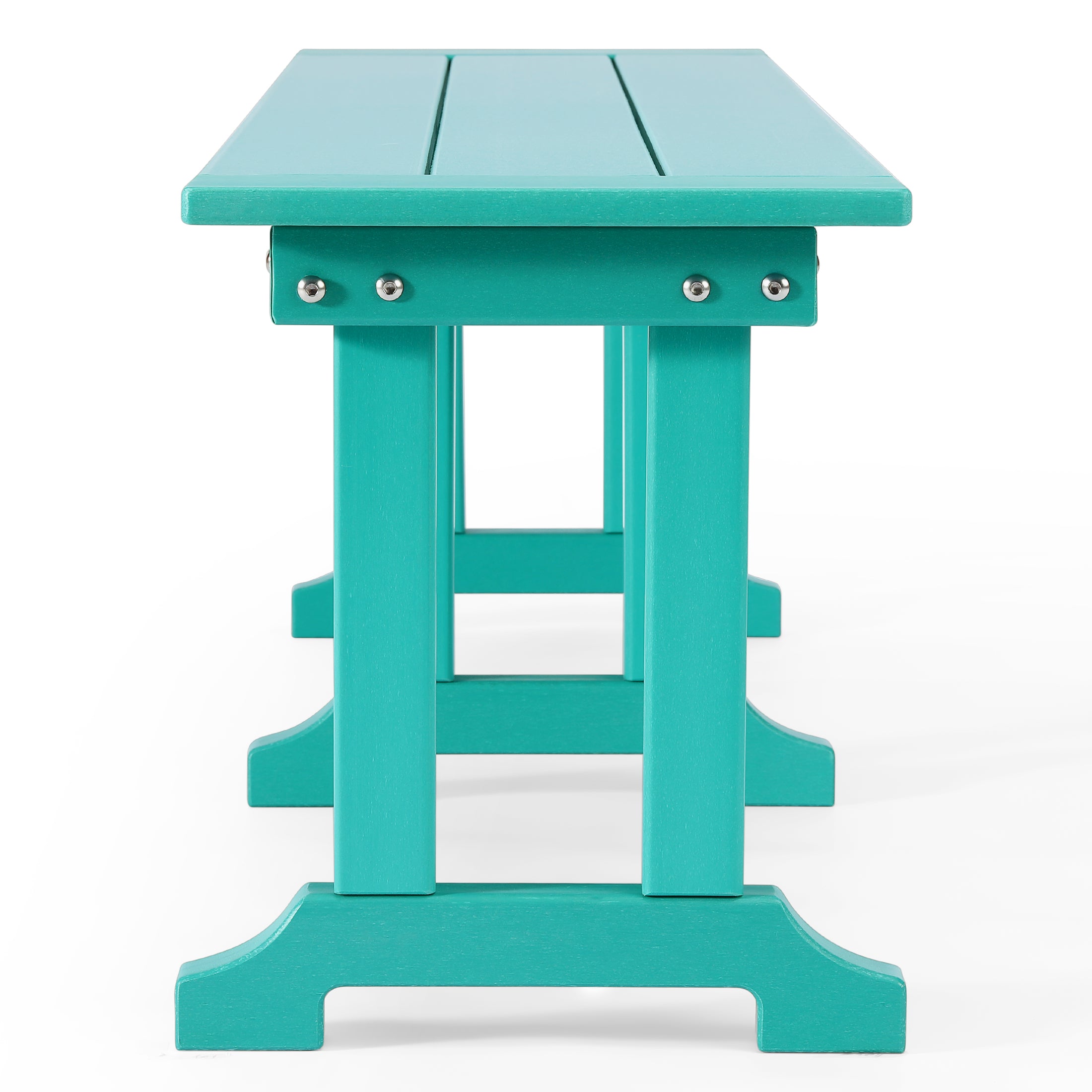 Paradise 65" Outdoor Patio Trestle Dining Bench