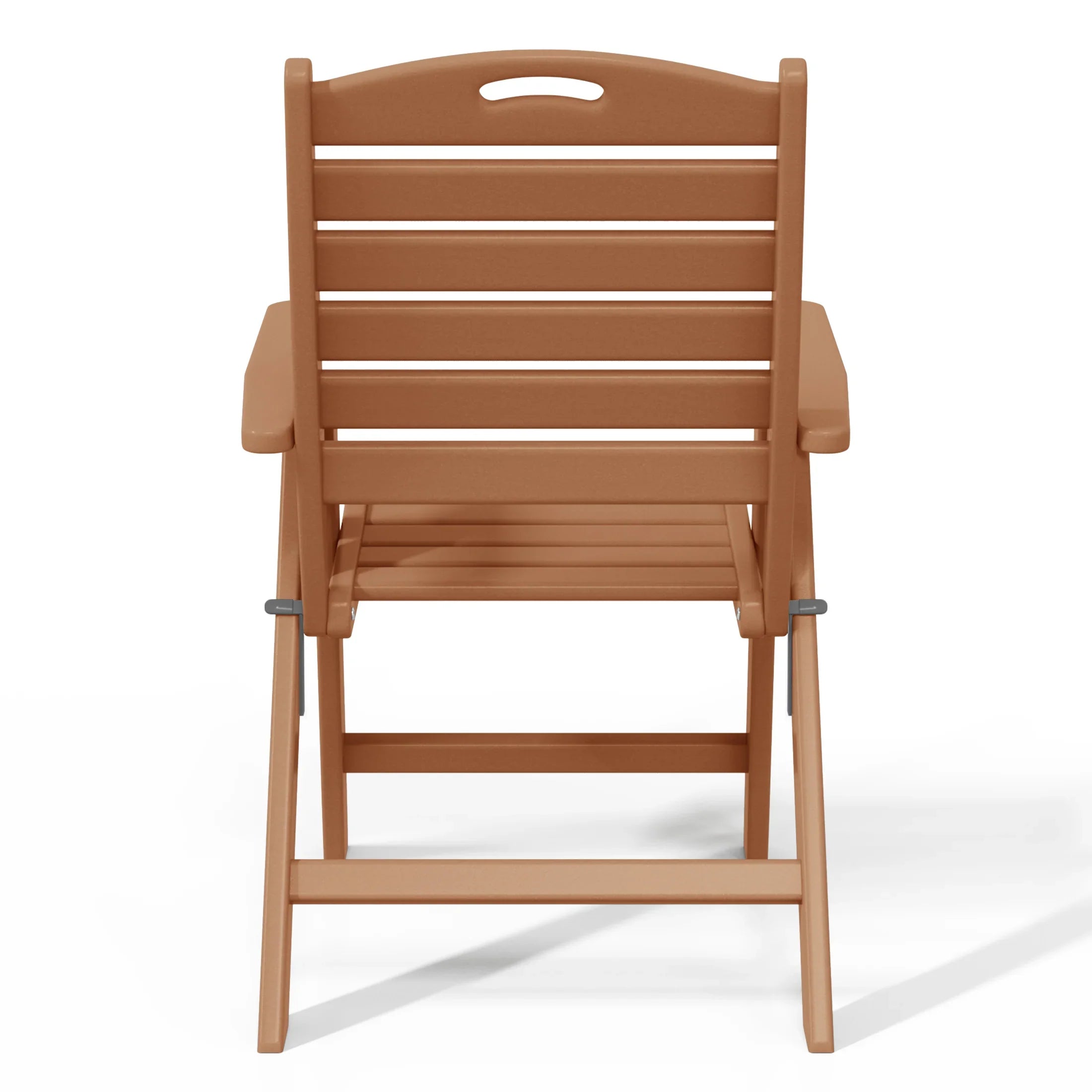 Paradise HDPE Adjustable Highback Folding Patio Dining Chair