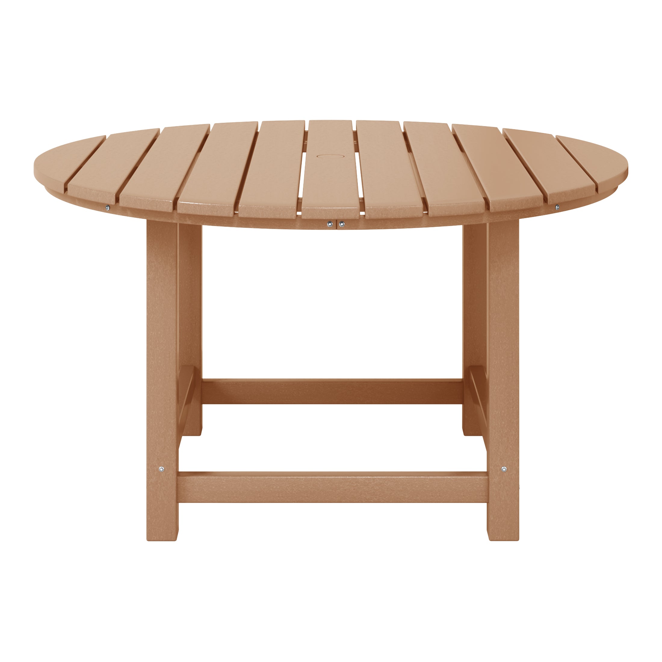 Paradise Kids Outdoor Patio Furniture HDPE 38" Wide Round Dining Table