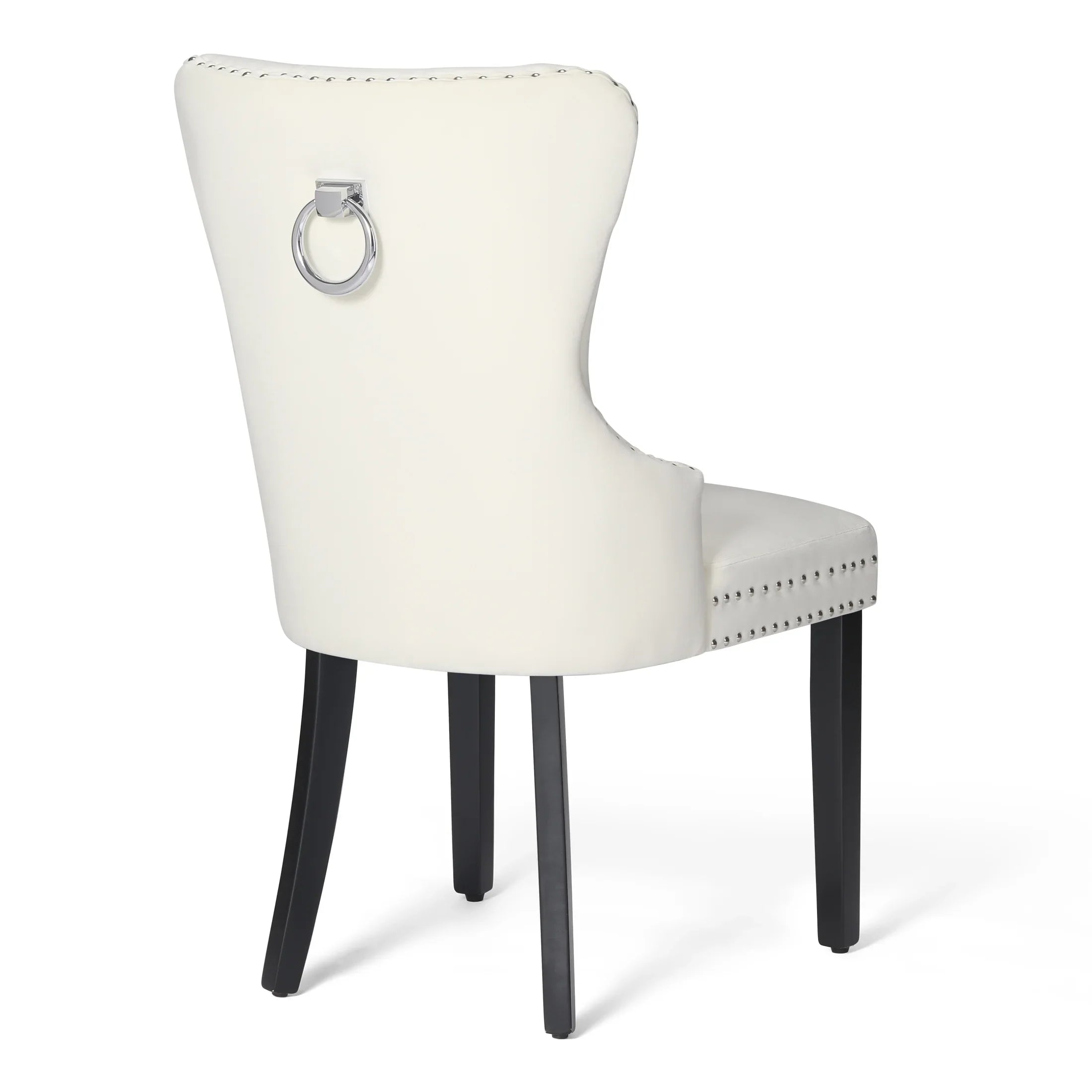 Hank Velvet Upholstered Tufted Dining Chairs (Set of 6)
