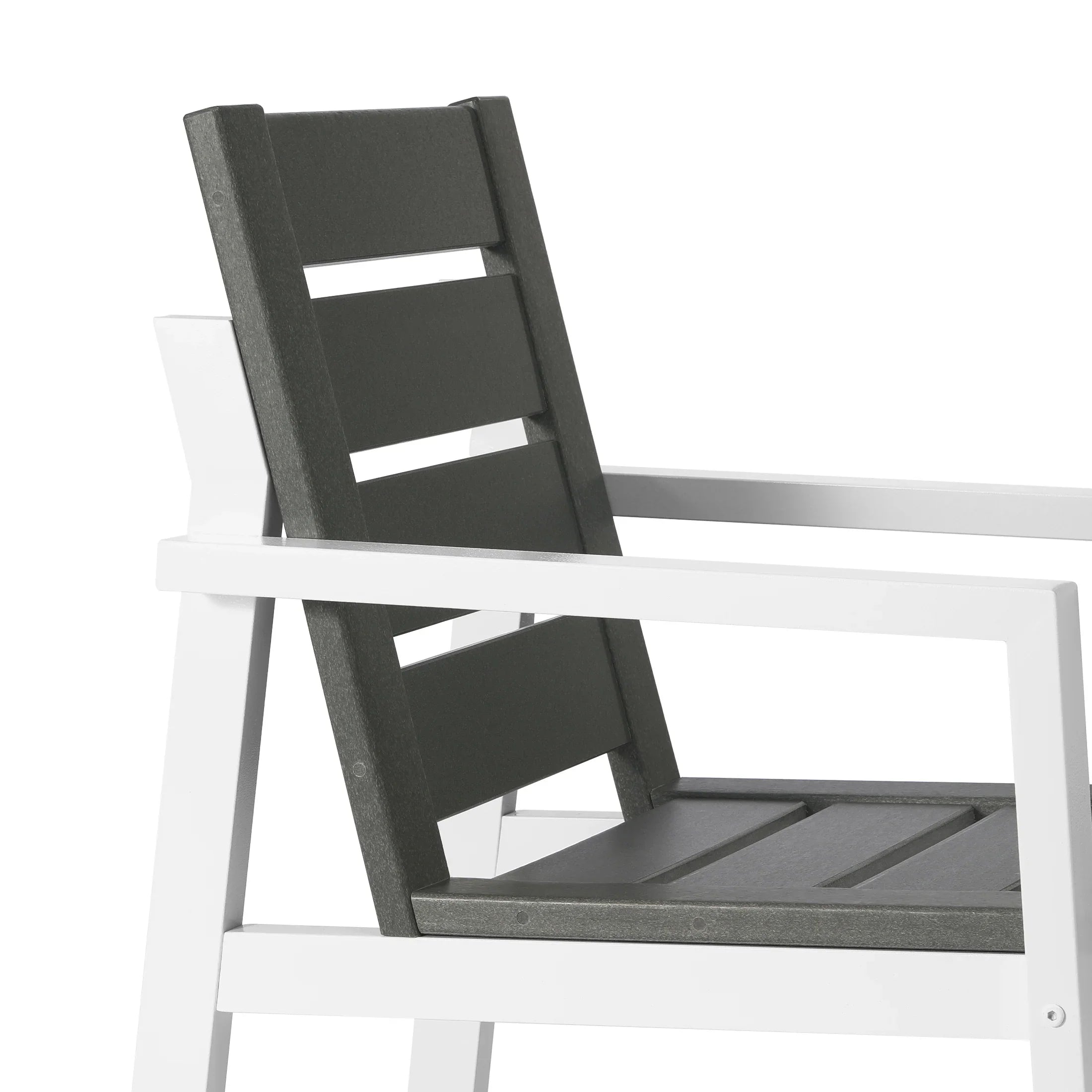 Stinson HDPE Outdoor Patio Dining Arm Chair